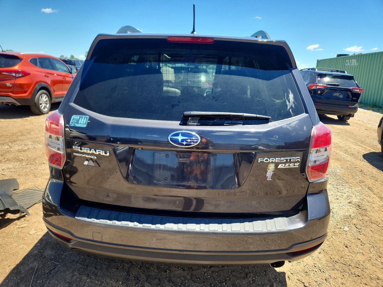 2014 Subaru Forester 2.5i Limited Gray vin: JF2SJAHC5EH535670