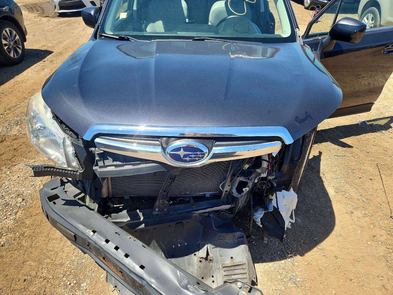 2014 Subaru Forester 2.5i Limited Gray vin: JF2SJAHC5EH535670