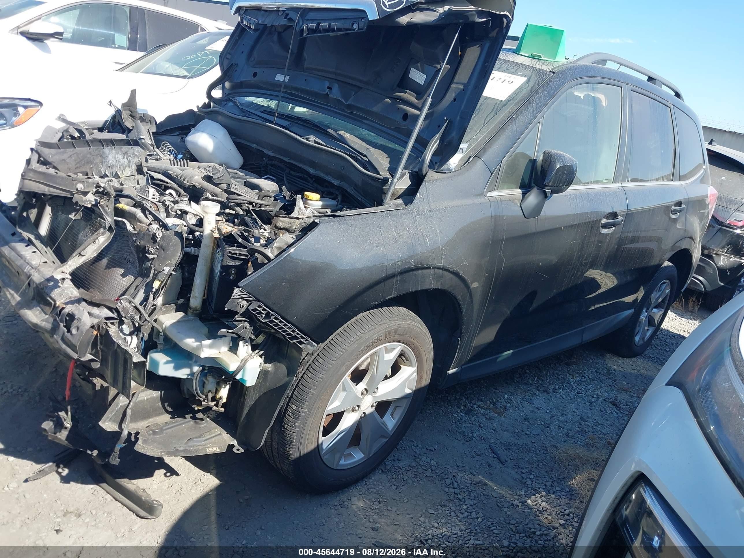 2014 Subaru Forester 2.5i Limited Black vin: JF2SJAHC5EH540268