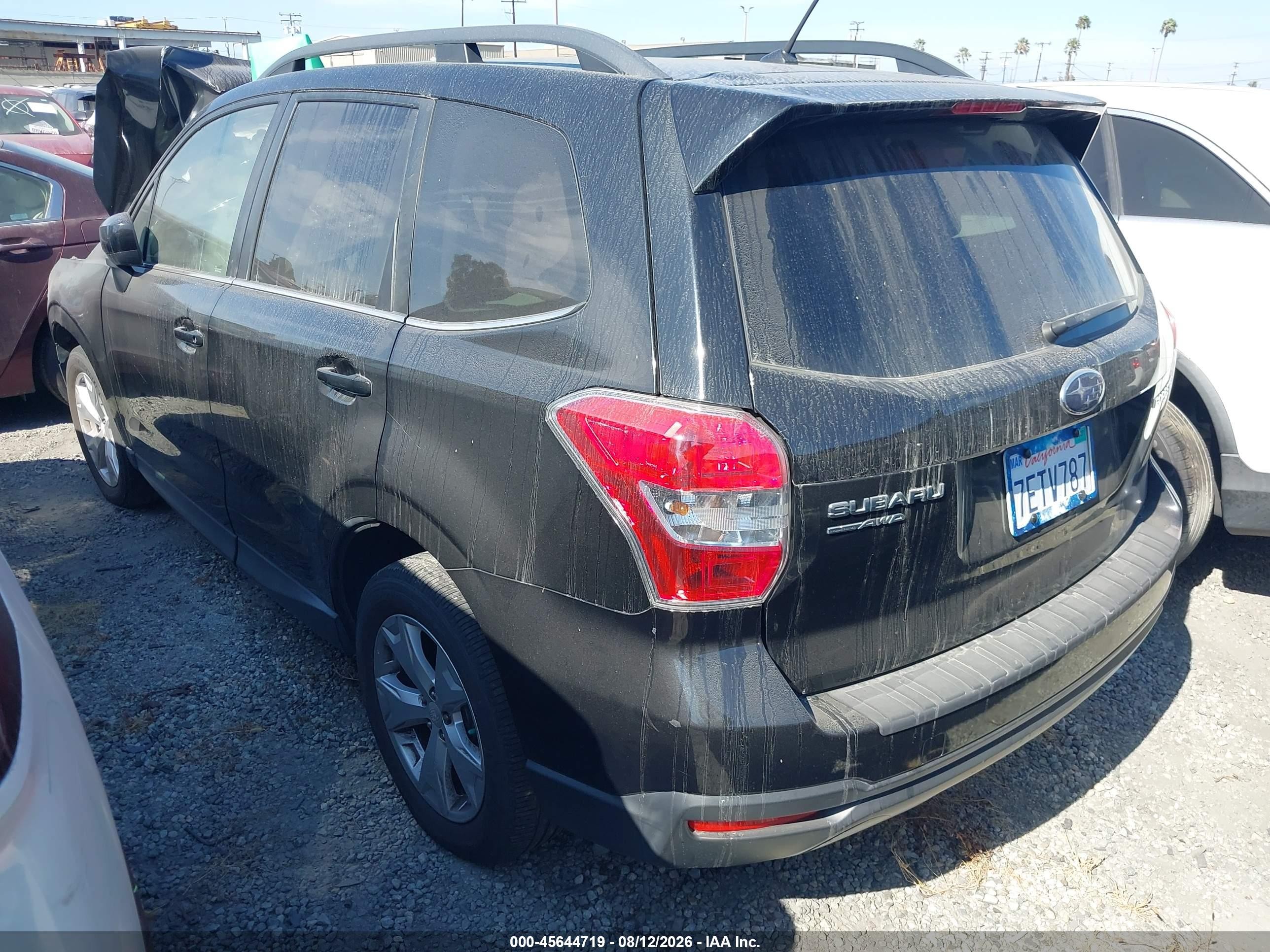2014 Subaru Forester 2.5i Limited Black vin: JF2SJAHC5EH540268
