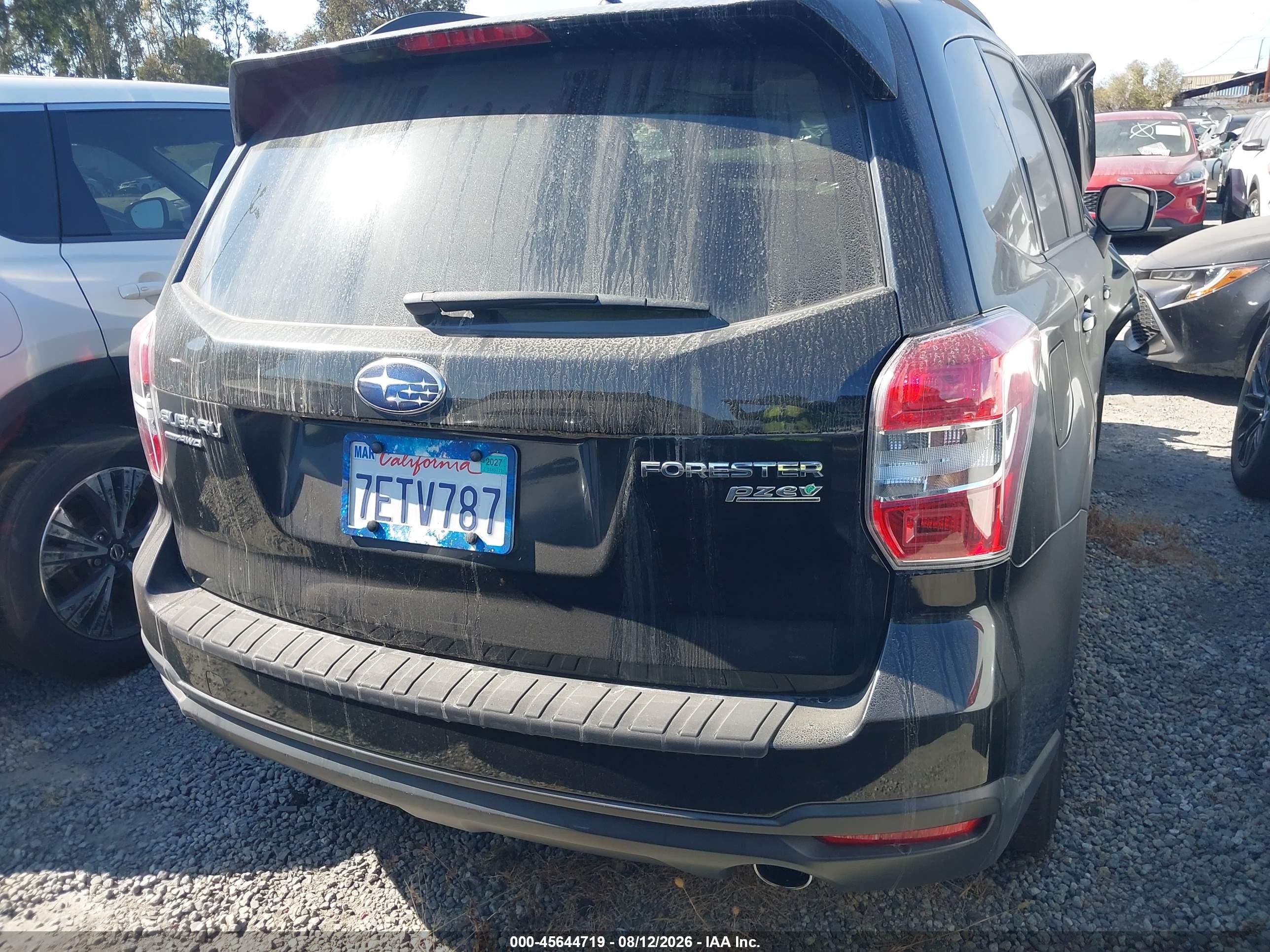 2014 Subaru Forester 2.5i Limited Black vin: JF2SJAHC5EH540268