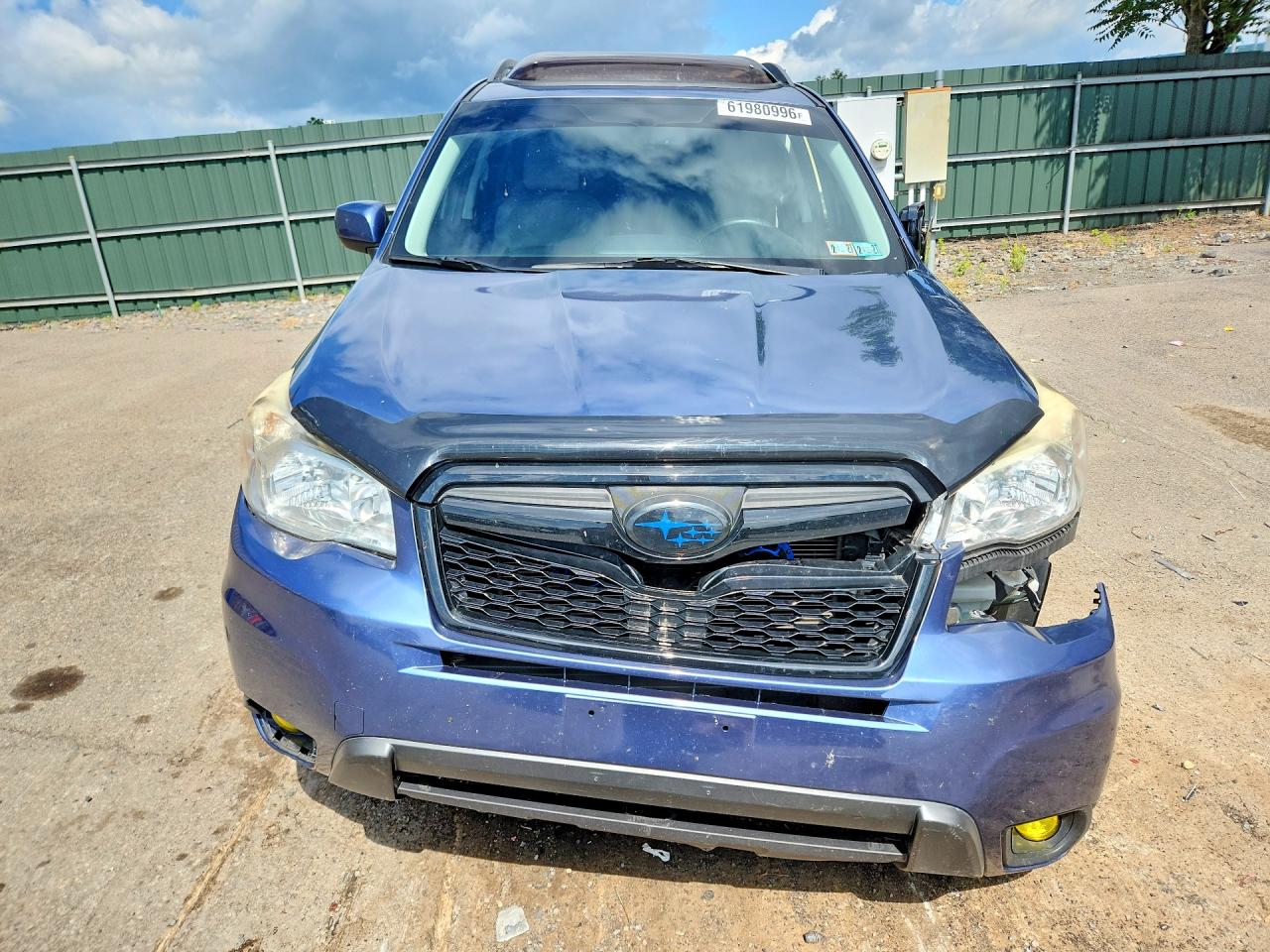 2014 Subaru Forester 2.5i Limited Blue vin: JF2SJAHC5EH542716