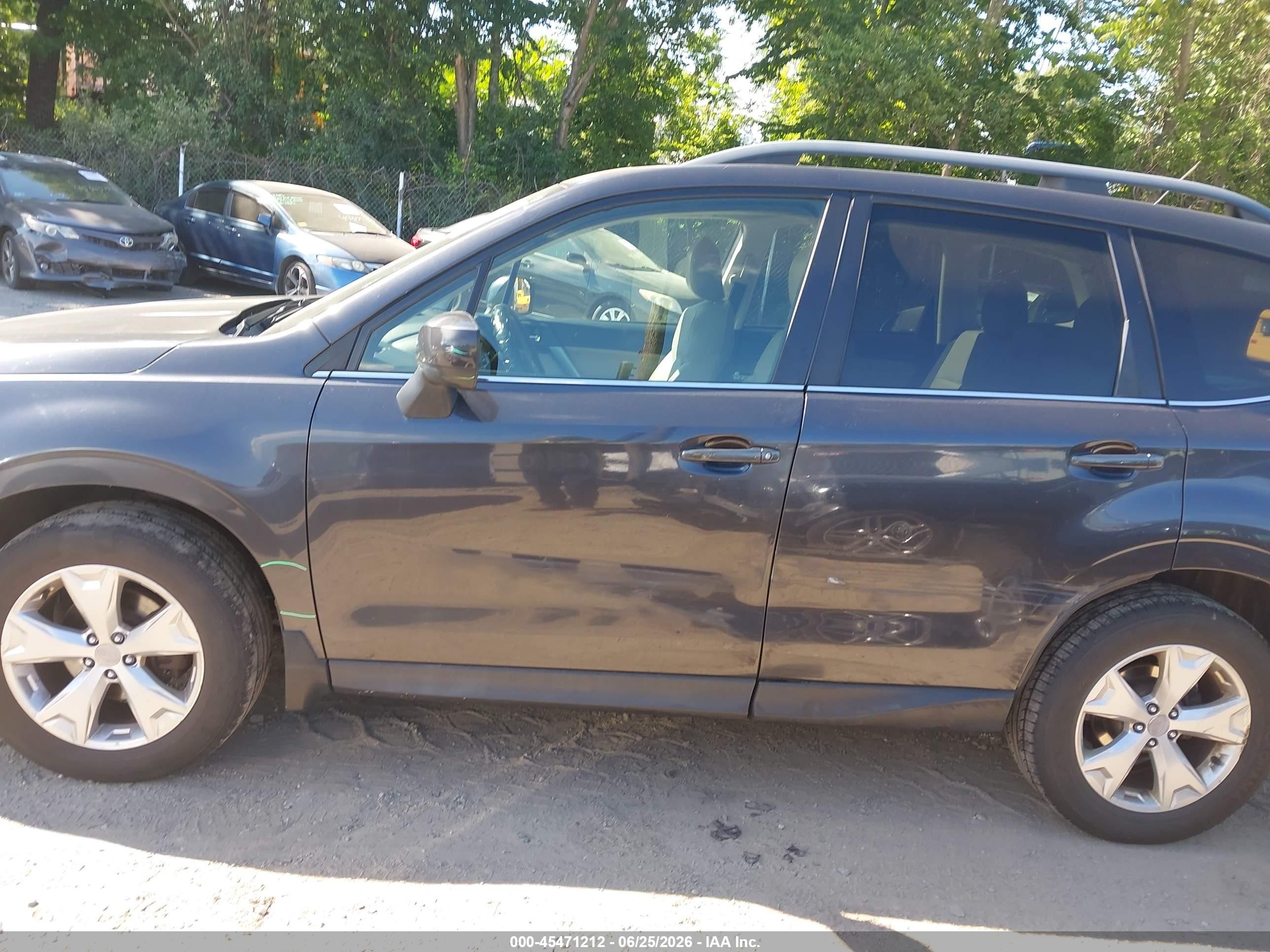 2014 Subaru Forester 2.5i Limited Черный vin: JF2SJAHC5EH550461
