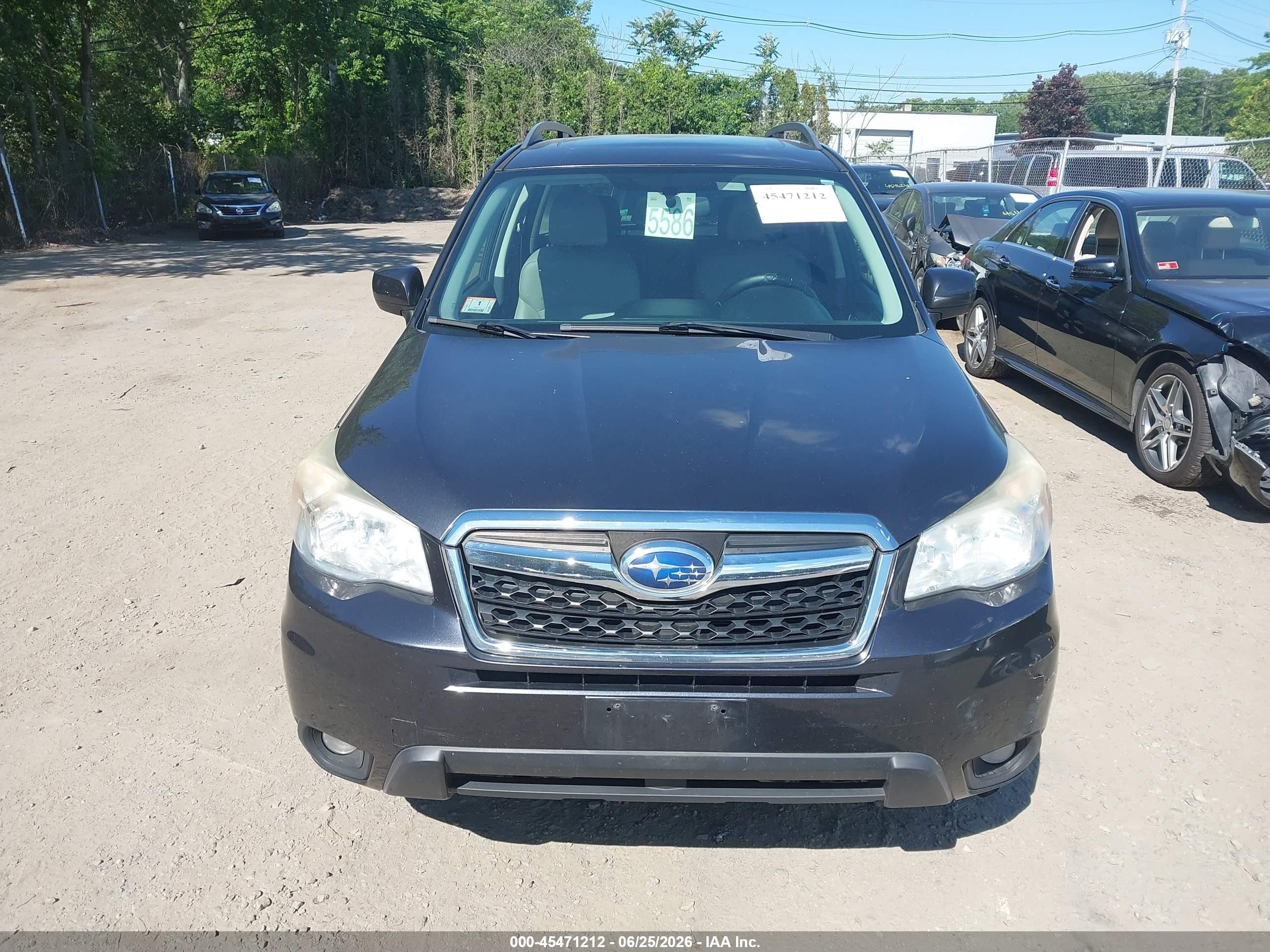 2014 Subaru Forester 2.5i Limited Черный vin: JF2SJAHC5EH550461