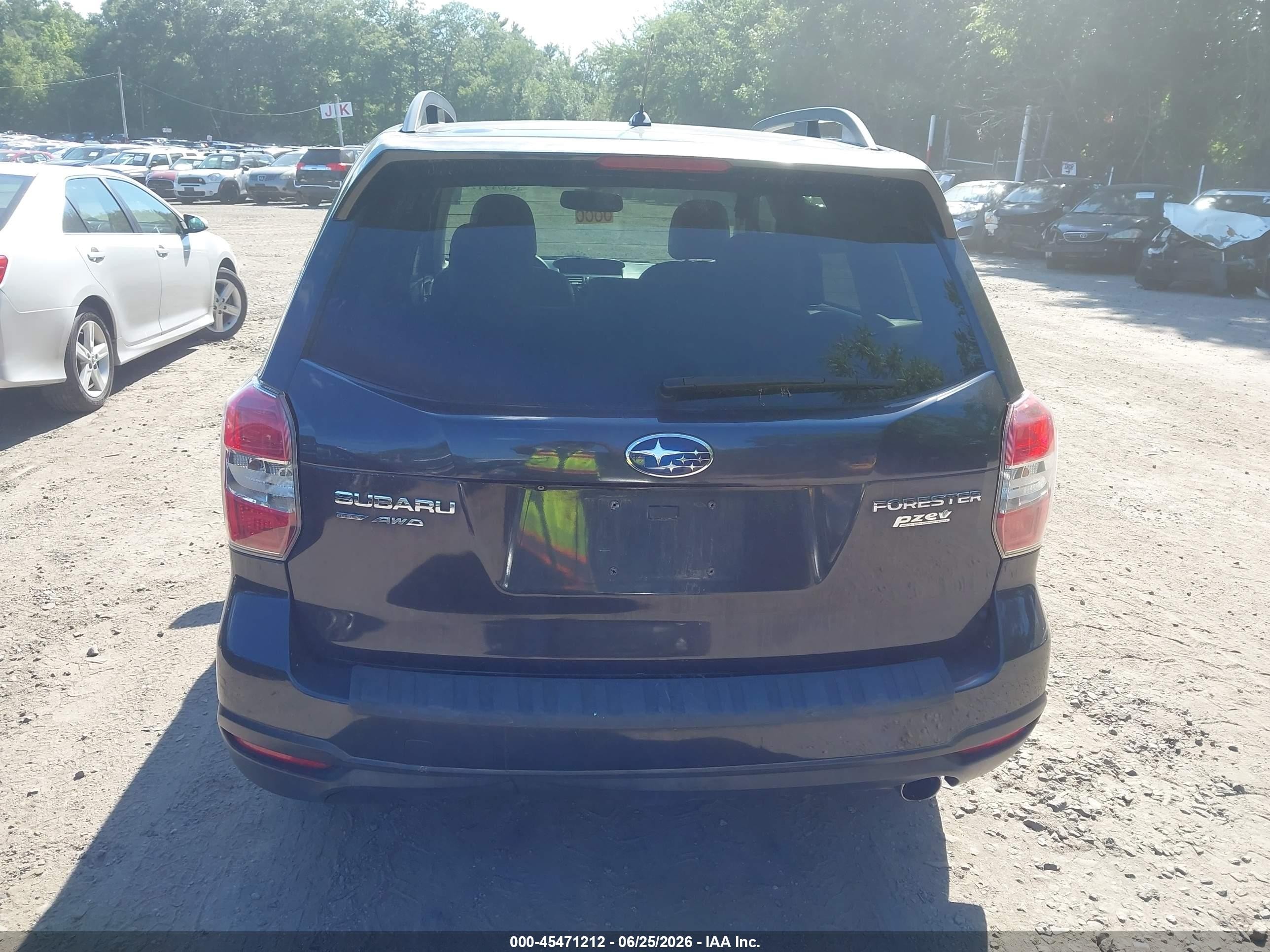 2014 Subaru Forester 2.5i Limited Черный vin: JF2SJAHC5EH550461