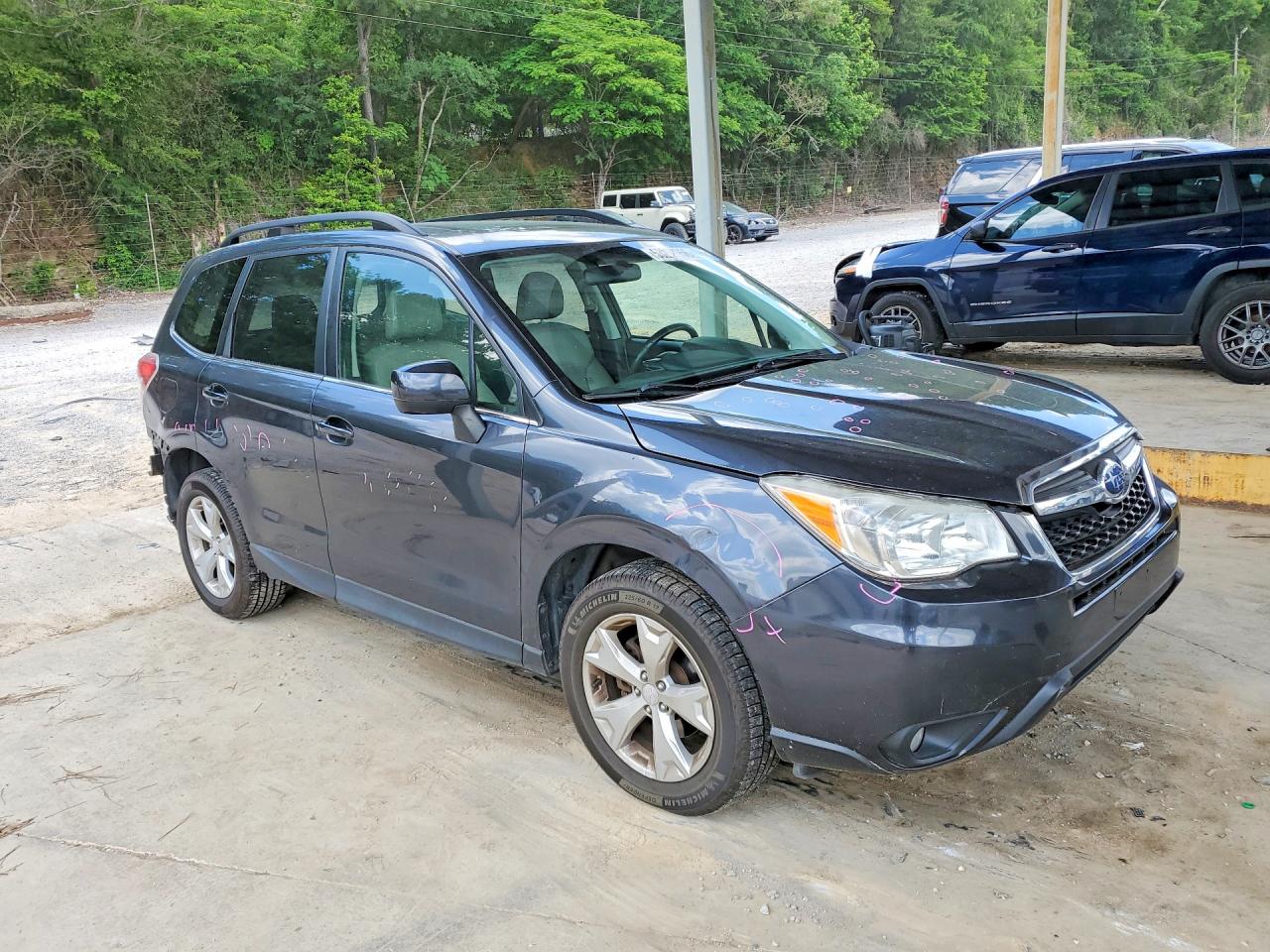 2015 Subaru Forester 2.5i Limited Charcoal vin: JF2SJAHC5FH414638