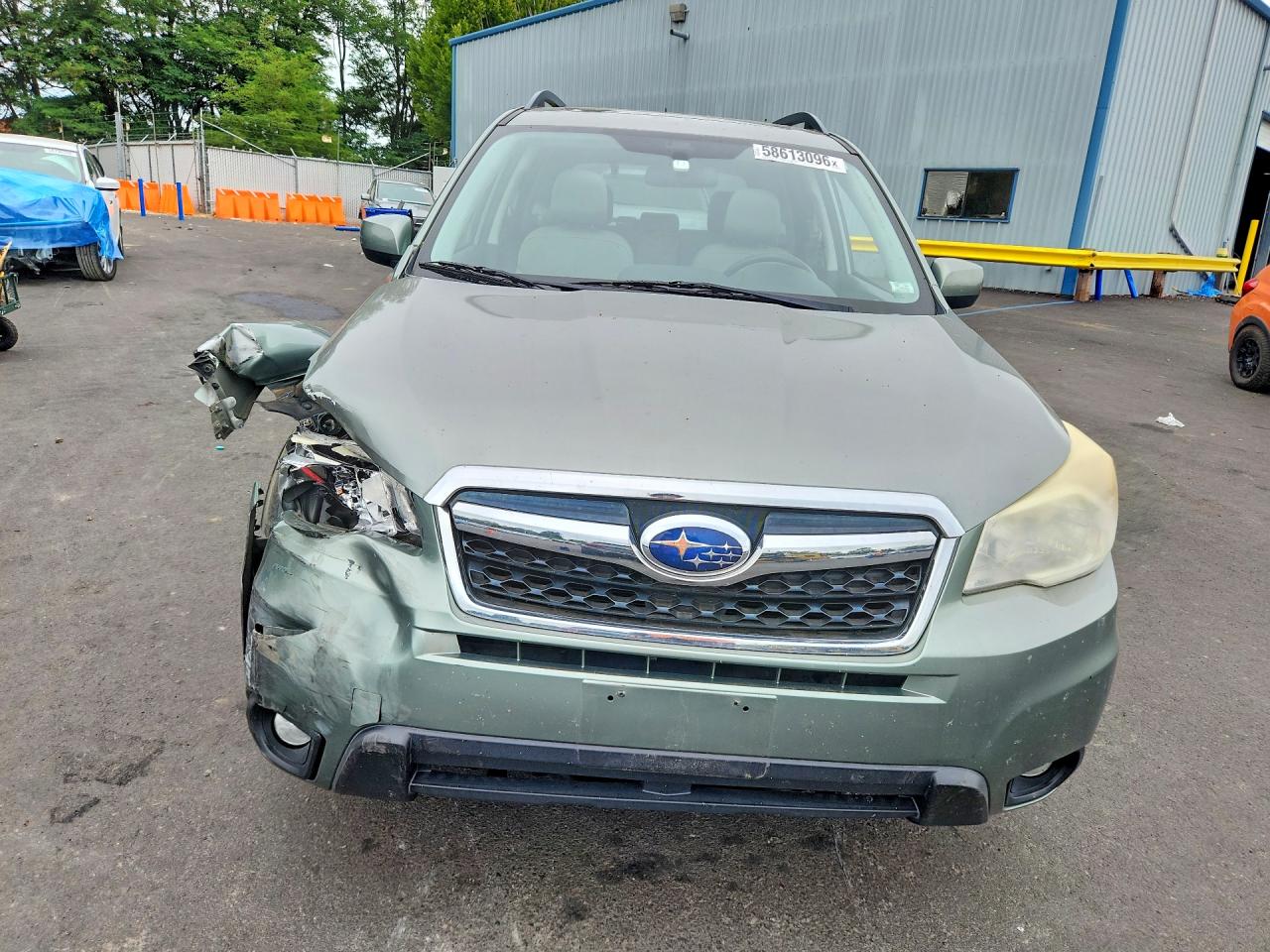 2015 Subaru Forester 2.5i Limited Green vin: JF2SJAHC5FH416597