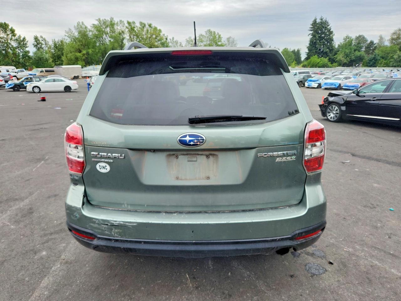 2015 Subaru Forester 2.5i Limited Green vin: JF2SJAHC5FH416597