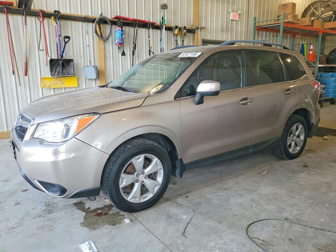 2015 Subaru Forester 2.5i Limited Tan vin: JF2SJAHC5FH417359