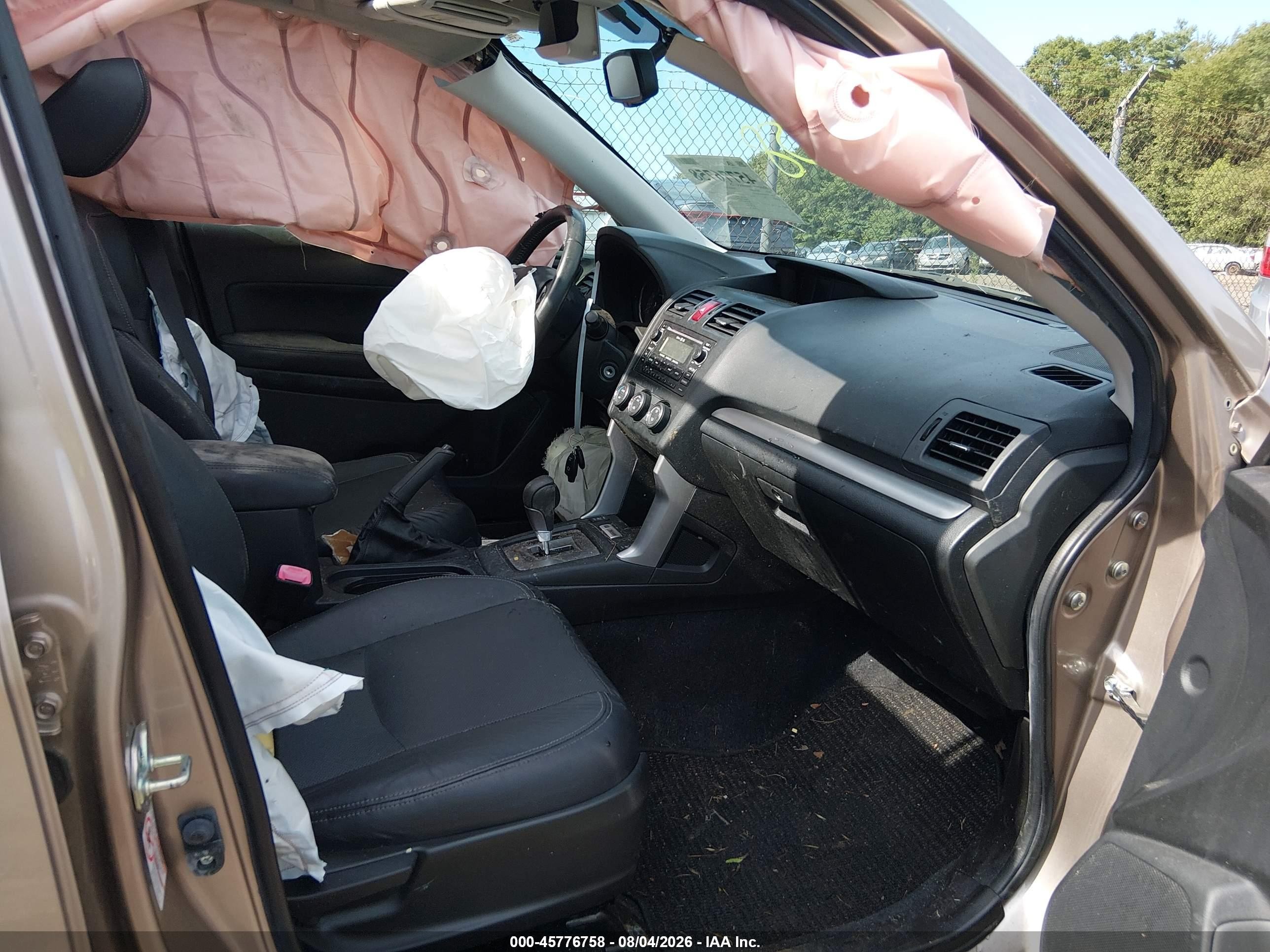 2015 Subaru Forester 2.5i Limited Tan vin: JF2SJAHC5FH418365