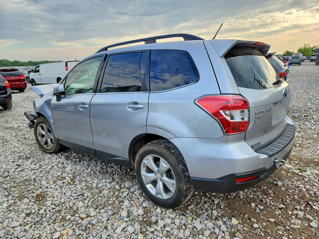 2015 Subaru Forester 2.5i Limited Серый vin: JF2SJAHC5FH439247