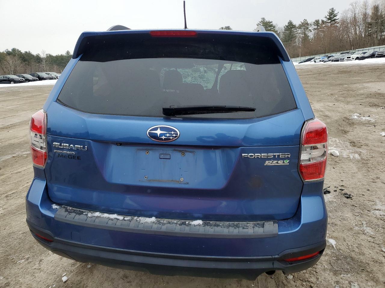 2015 Subaru Forester 2.5i Limited Blue vin: JF2SJAHC5FH485788