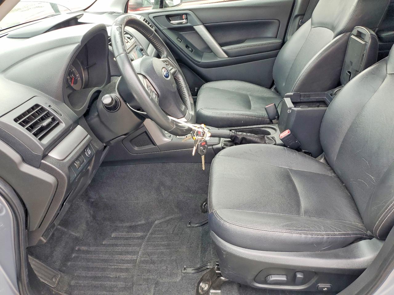 2015 Subaru Forester 2.5i Limited Silver vin: JF2SJAHC5FH497696
