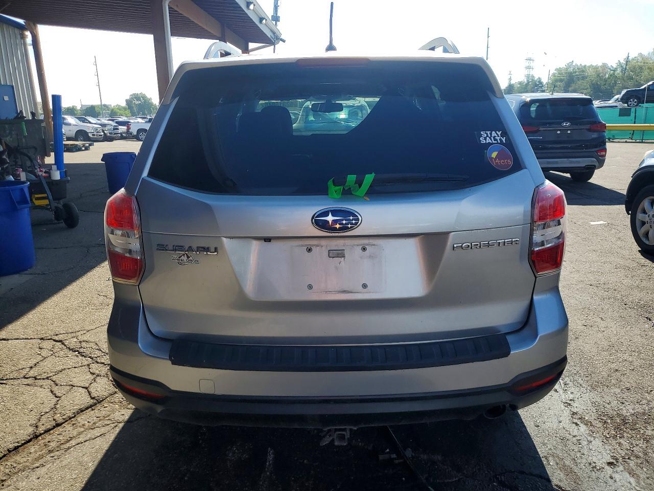 2015 Subaru Forester 2.5i Limited Silver vin: JF2SJAHC5FH573692