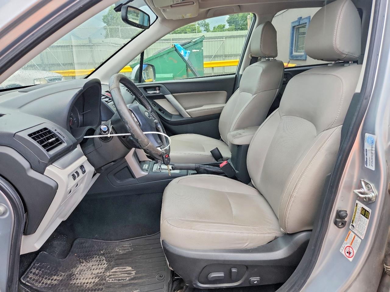 2015 Subaru Forester 2.5i Limited Silver vin: JF2SJAHC5FH591741