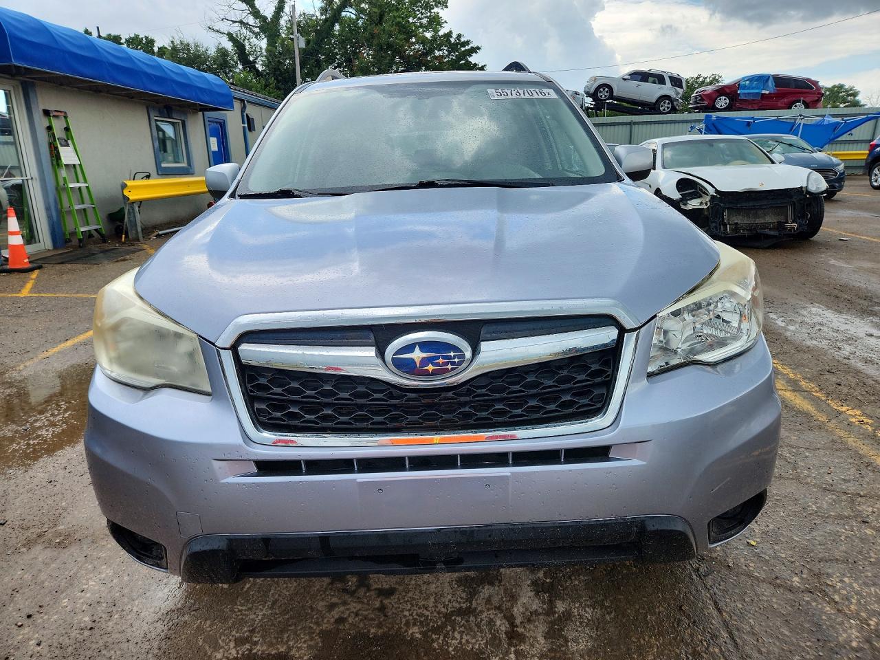 2015 Subaru Forester 2.5i Limited Silver vin: JF2SJAHC5FH591741