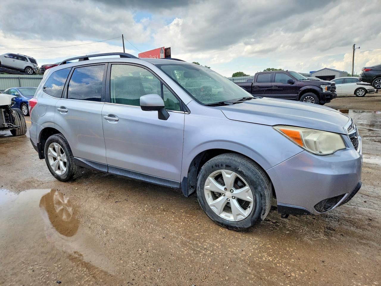 2015 Subaru Forester 2.5i Limited Silver vin: JF2SJAHC5FH591741