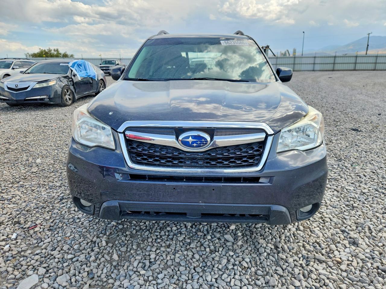 2015 Subaru Forester 2.5i Limited Gray vin: JF2SJAHC5FH800332