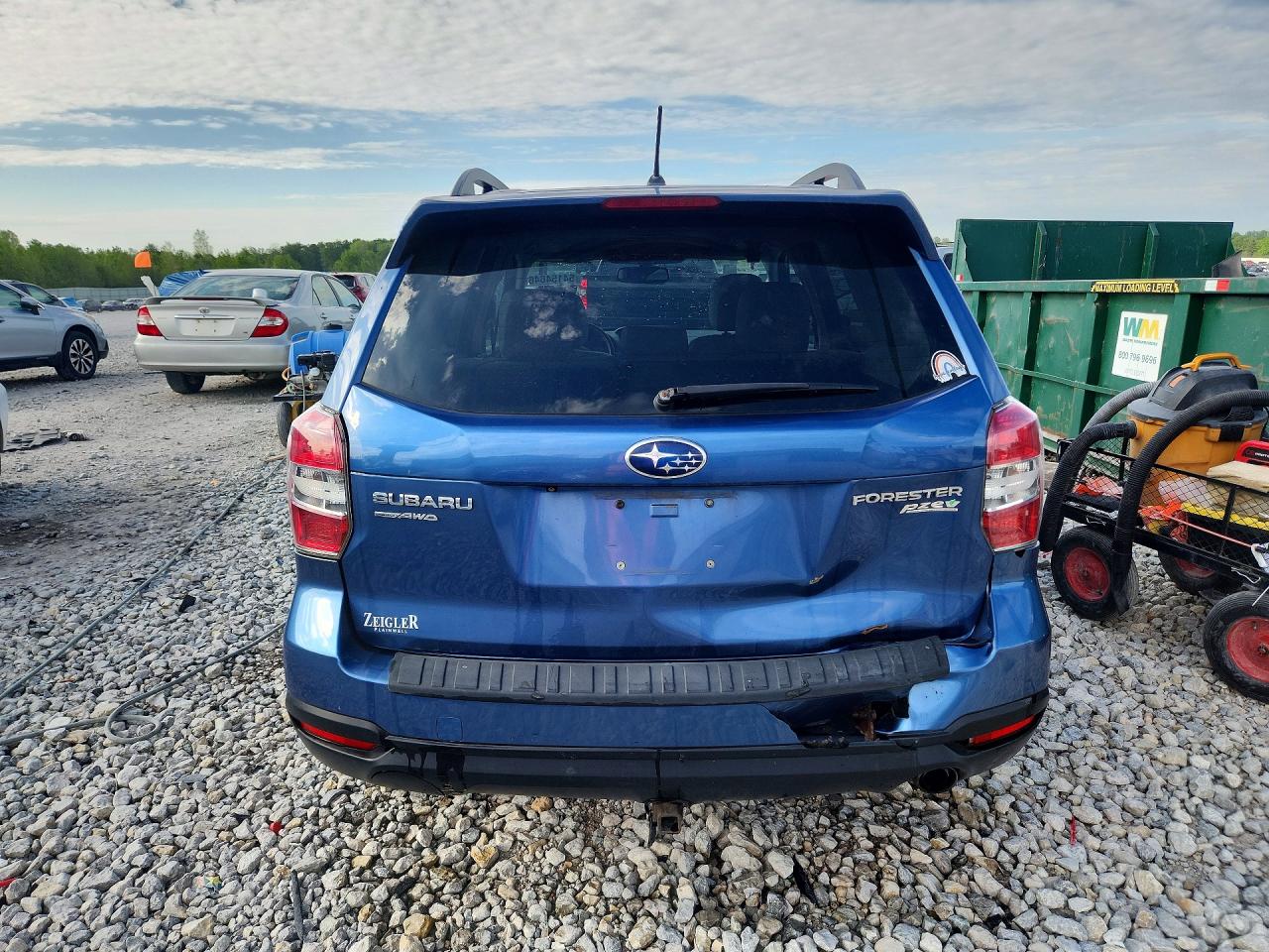 2015 Subaru Forester 2.5i Limited Blue vin: JF2SJAHC5FH821049
