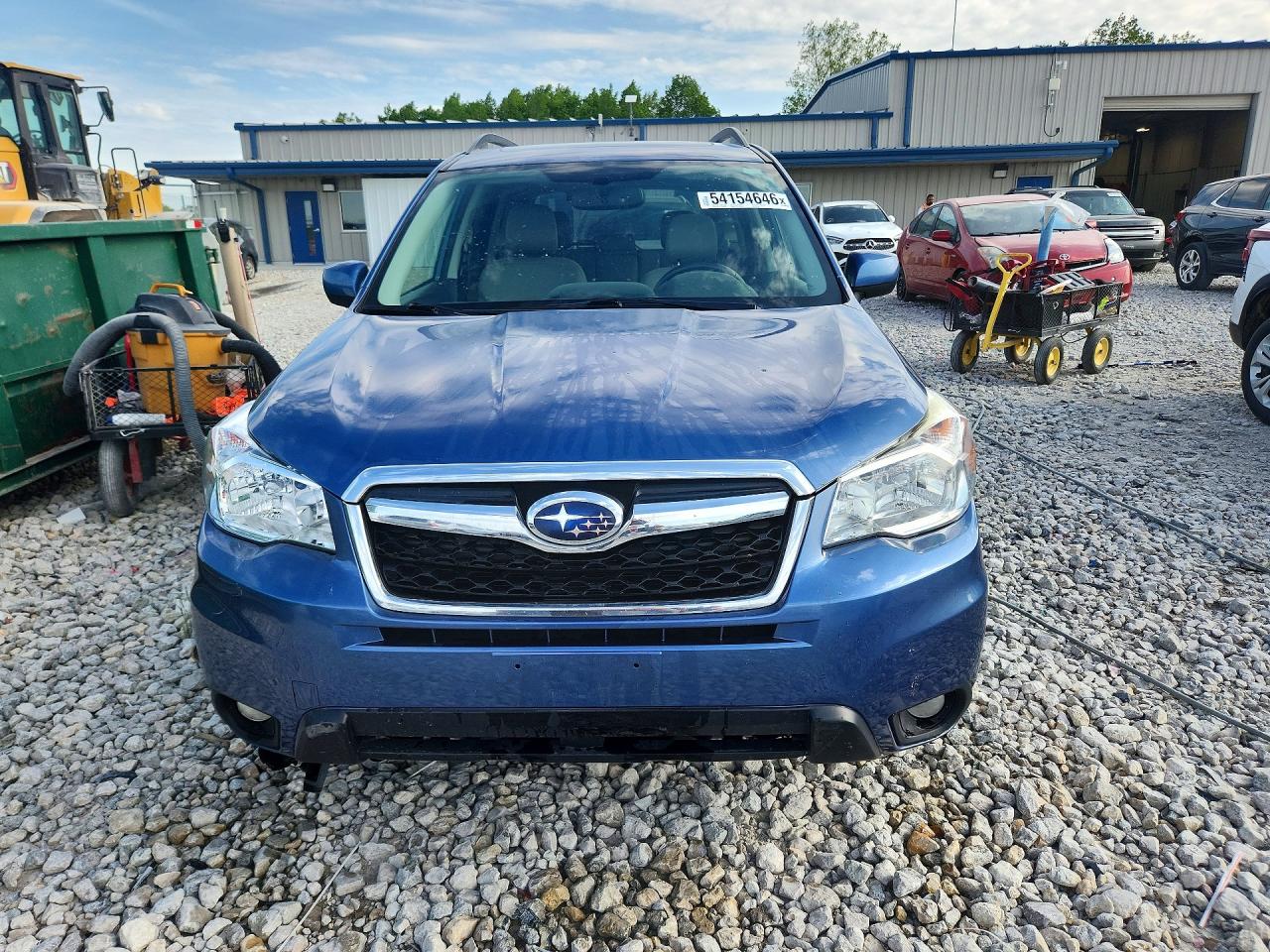 2015 Subaru Forester 2.5i Limited Blue vin: JF2SJAHC5FH821049