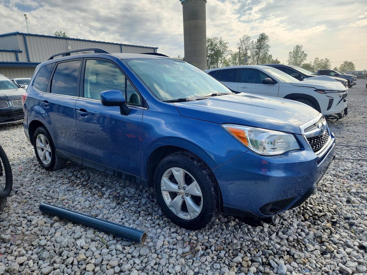 2015 Subaru Forester 2.5i Limited Blue vin: JF2SJAHC5FH821049