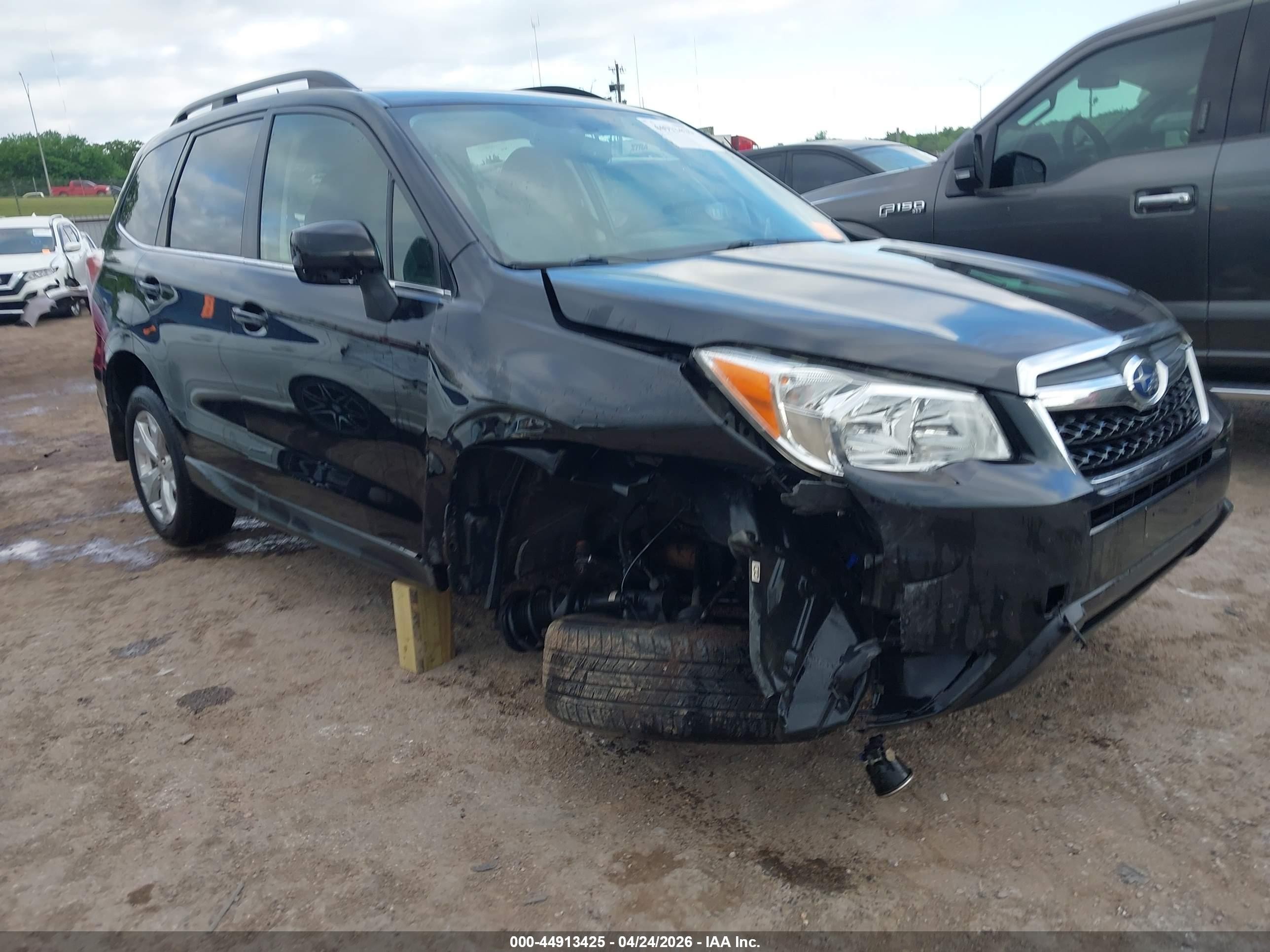 2015 Subaru Forester 2.5i Limited Черный vin: JF2SJAHC5FH825604