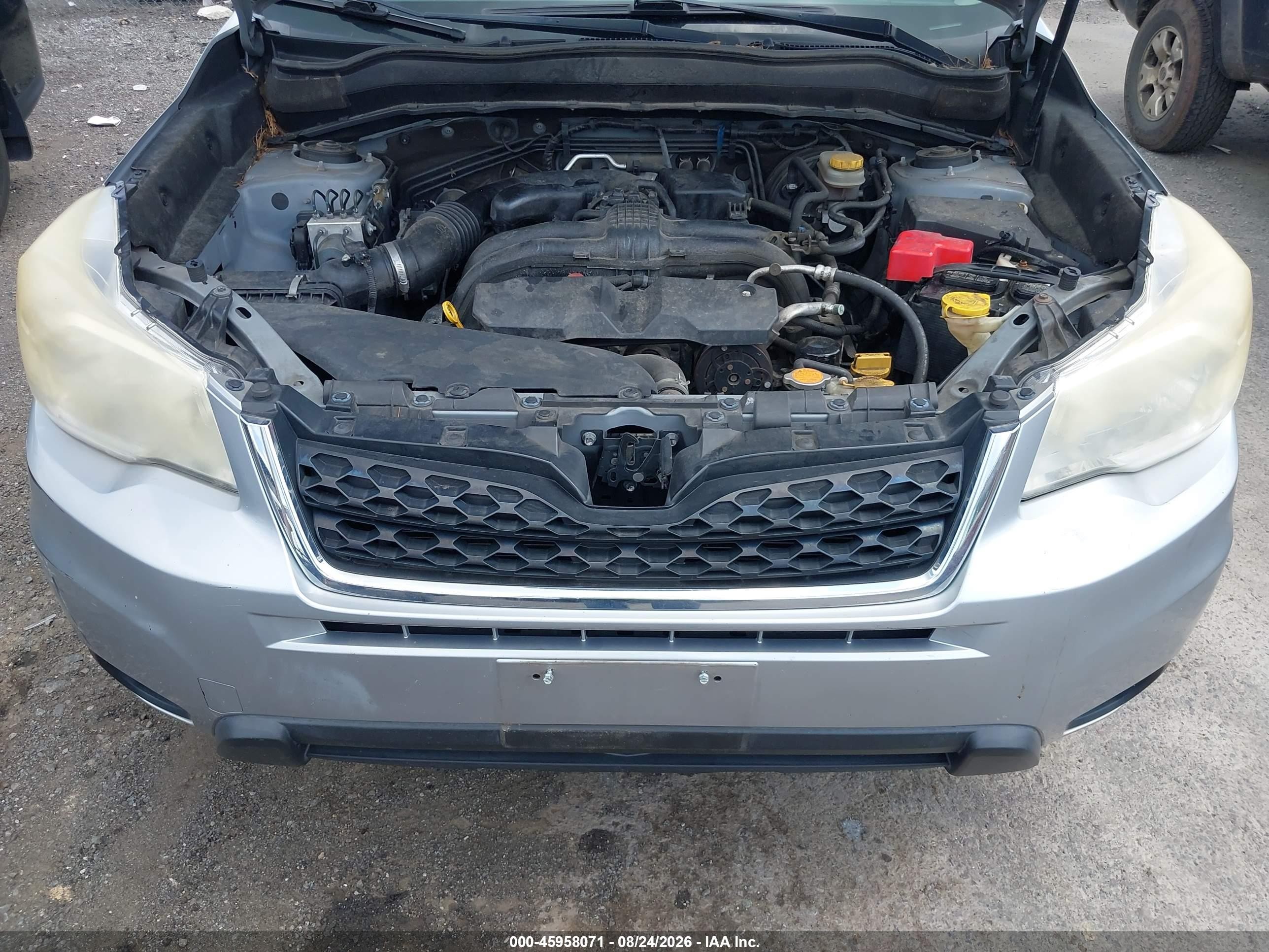 2014 Subaru Forester 2.5i Limited Silver vin: JF2SJAHC6EH402254