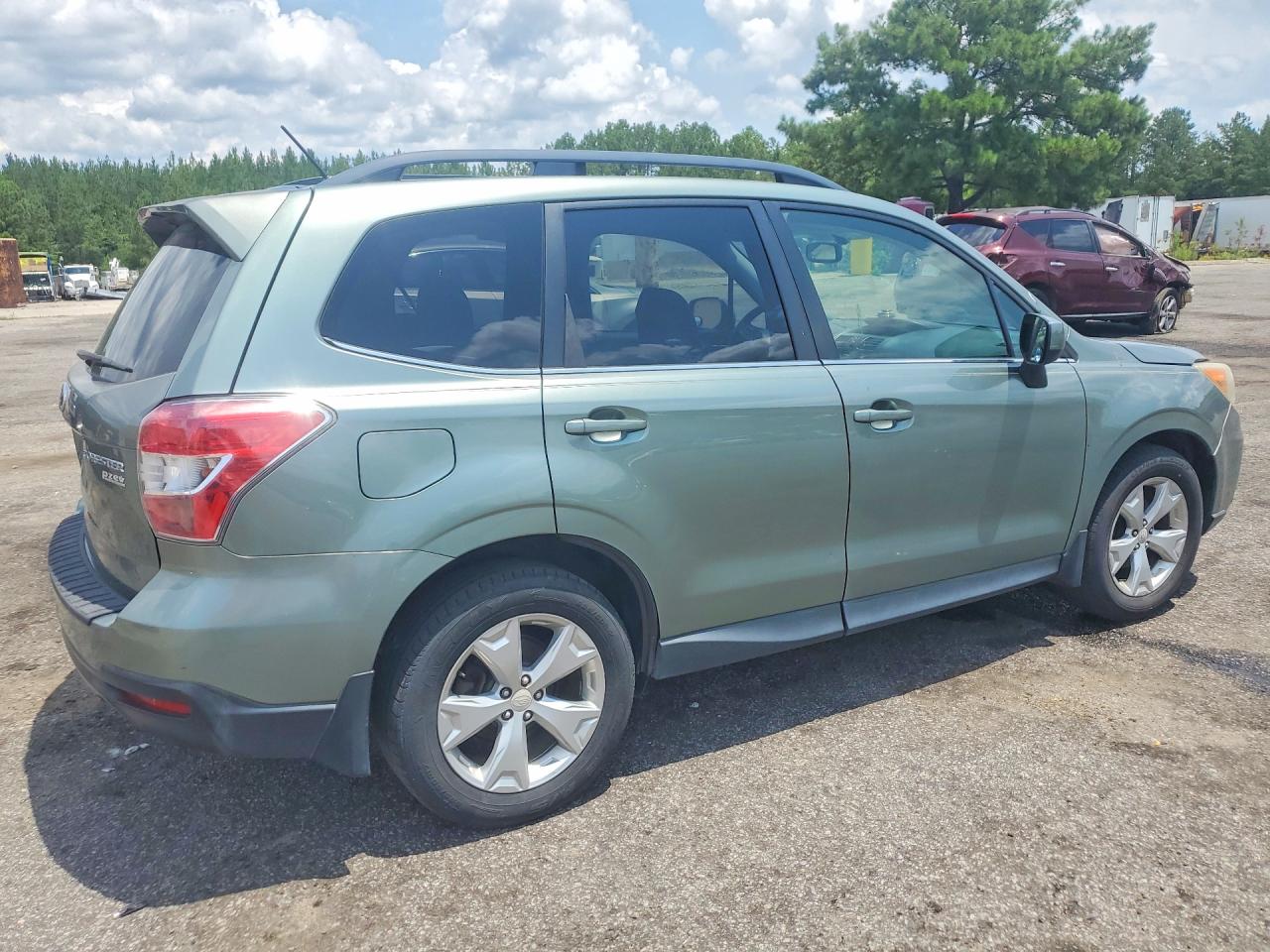 2014 Subaru Forester 2.5i Limited Green vin: JF2SJAHC6EH433942