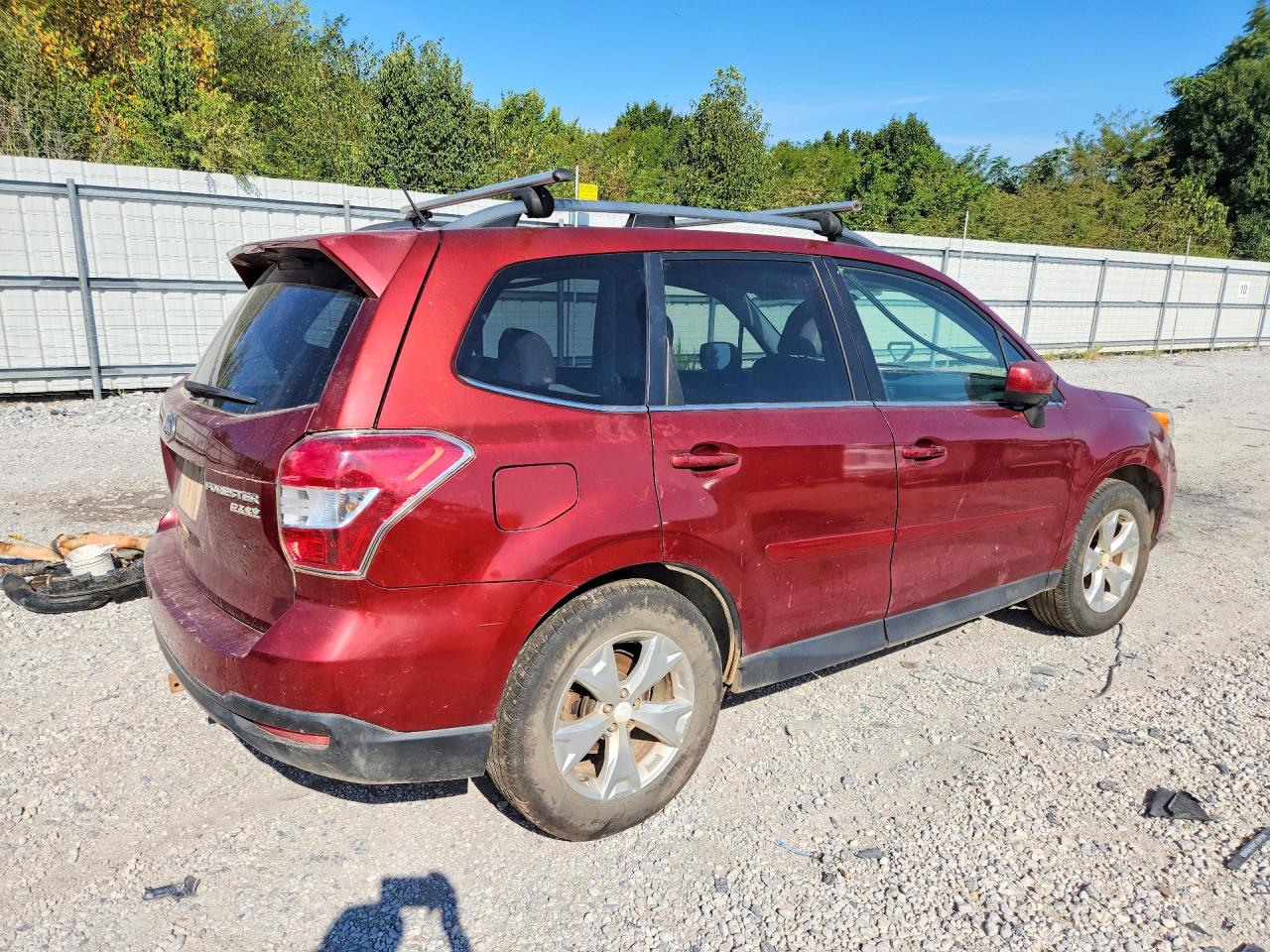 2014 Subaru Forester 2.5i Limited Maroon vin: JF2SJAHC6EH439210