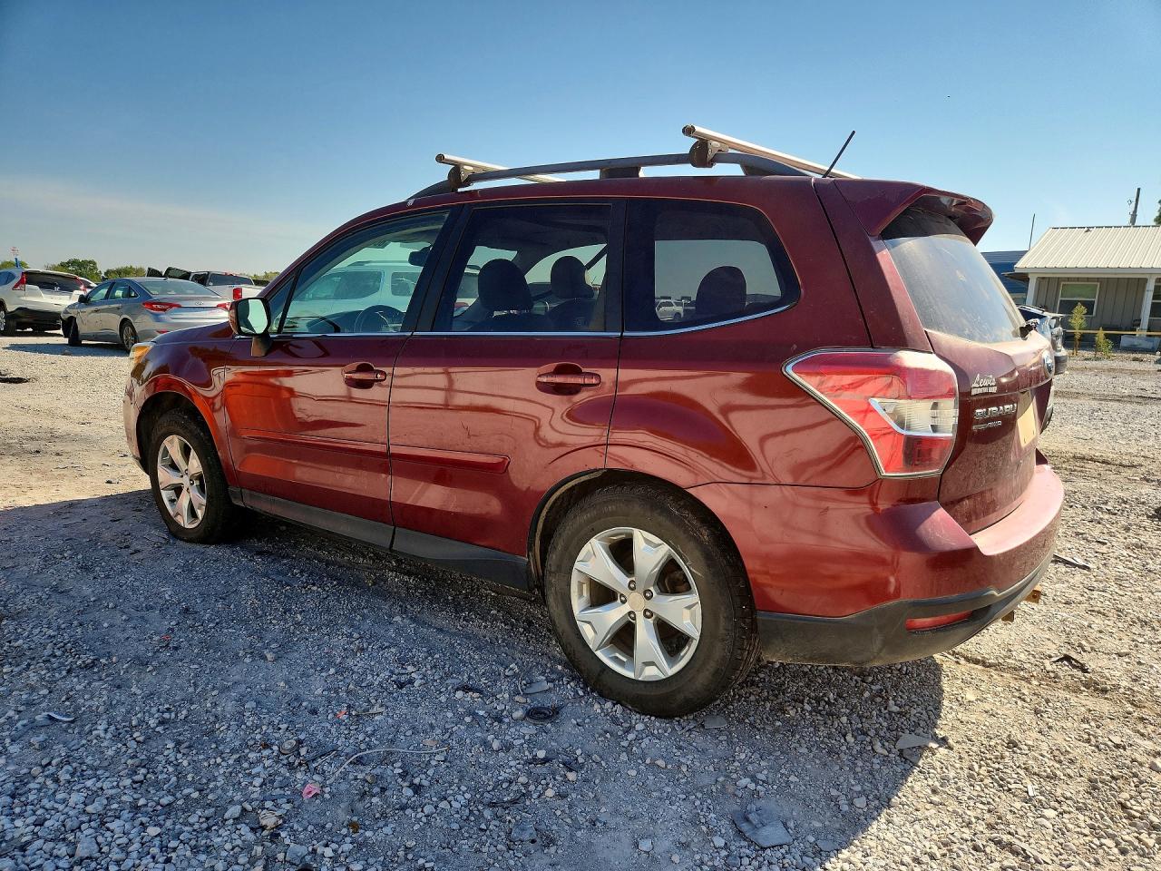 2014 Subaru Forester 2.5i Limited Maroon vin: JF2SJAHC6EH439210