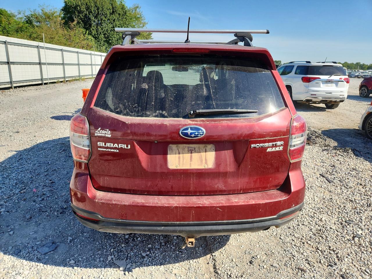 2014 Subaru Forester 2.5i Limited Maroon vin: JF2SJAHC6EH439210
