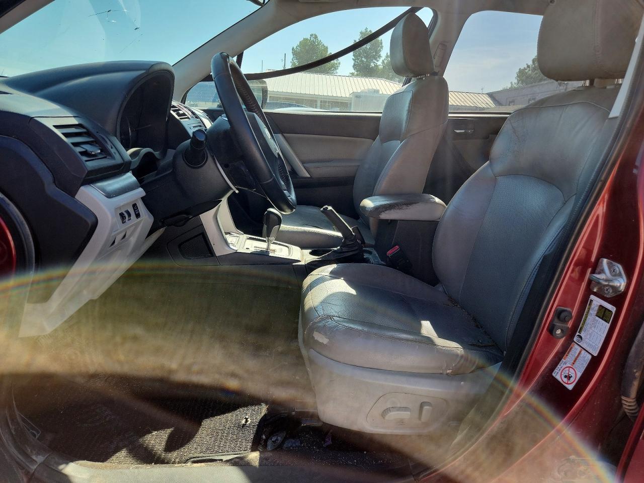 2014 Subaru Forester 2.5i Limited Maroon vin: JF2SJAHC6EH439210