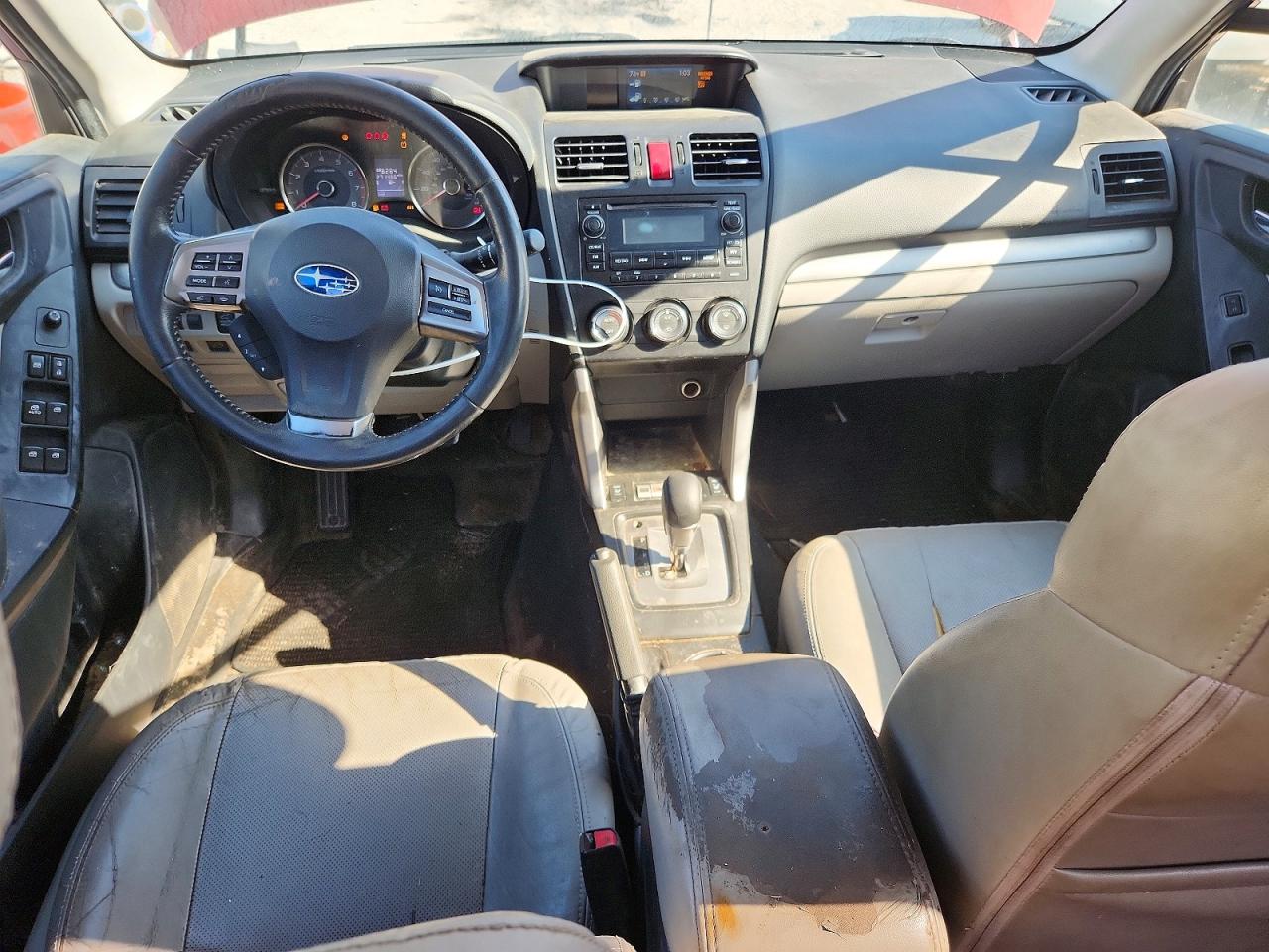 2014 Subaru Forester 2.5i Limited Maroon vin: JF2SJAHC6EH439210