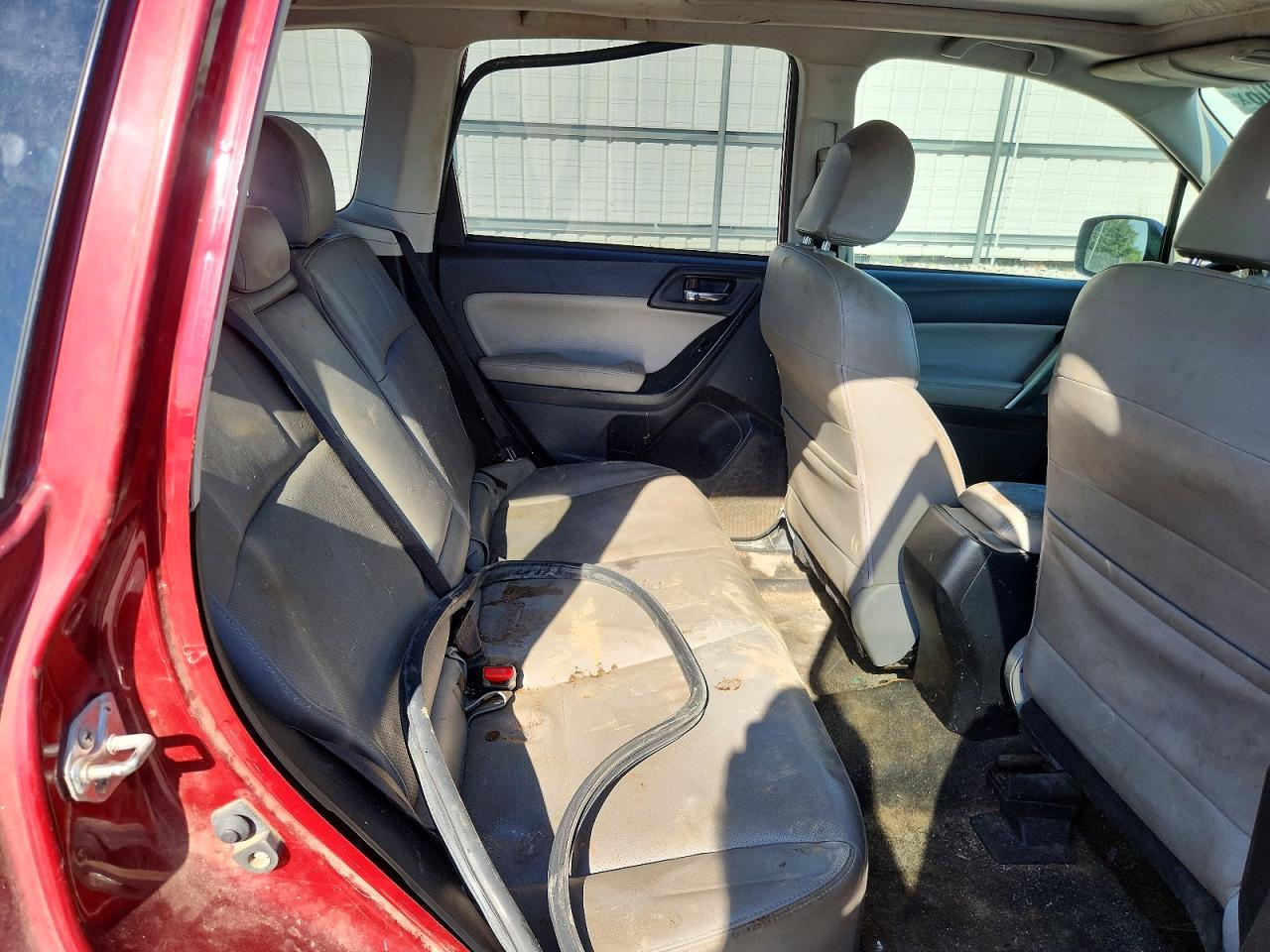 2014 Subaru Forester 2.5i Limited Maroon vin: JF2SJAHC6EH439210