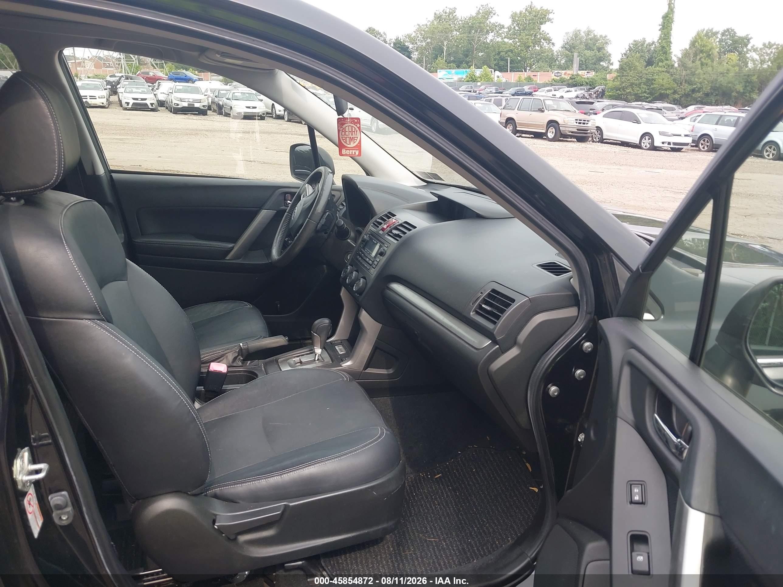 2014 Subaru Forester 2.5i Limited Black vin: JF2SJAHC6EH509272