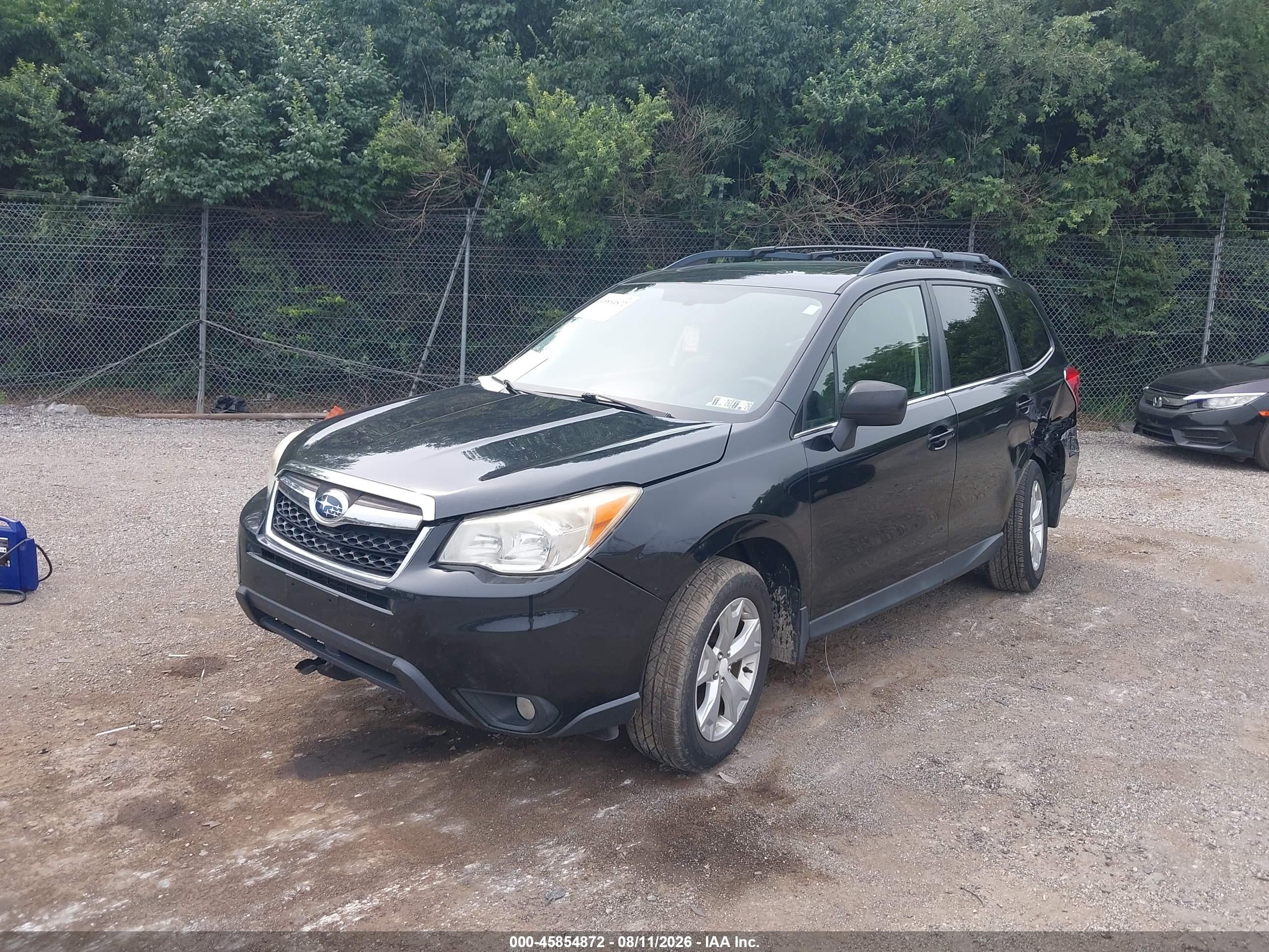 2014 Subaru Forester 2.5i Limited Black vin: JF2SJAHC6EH509272