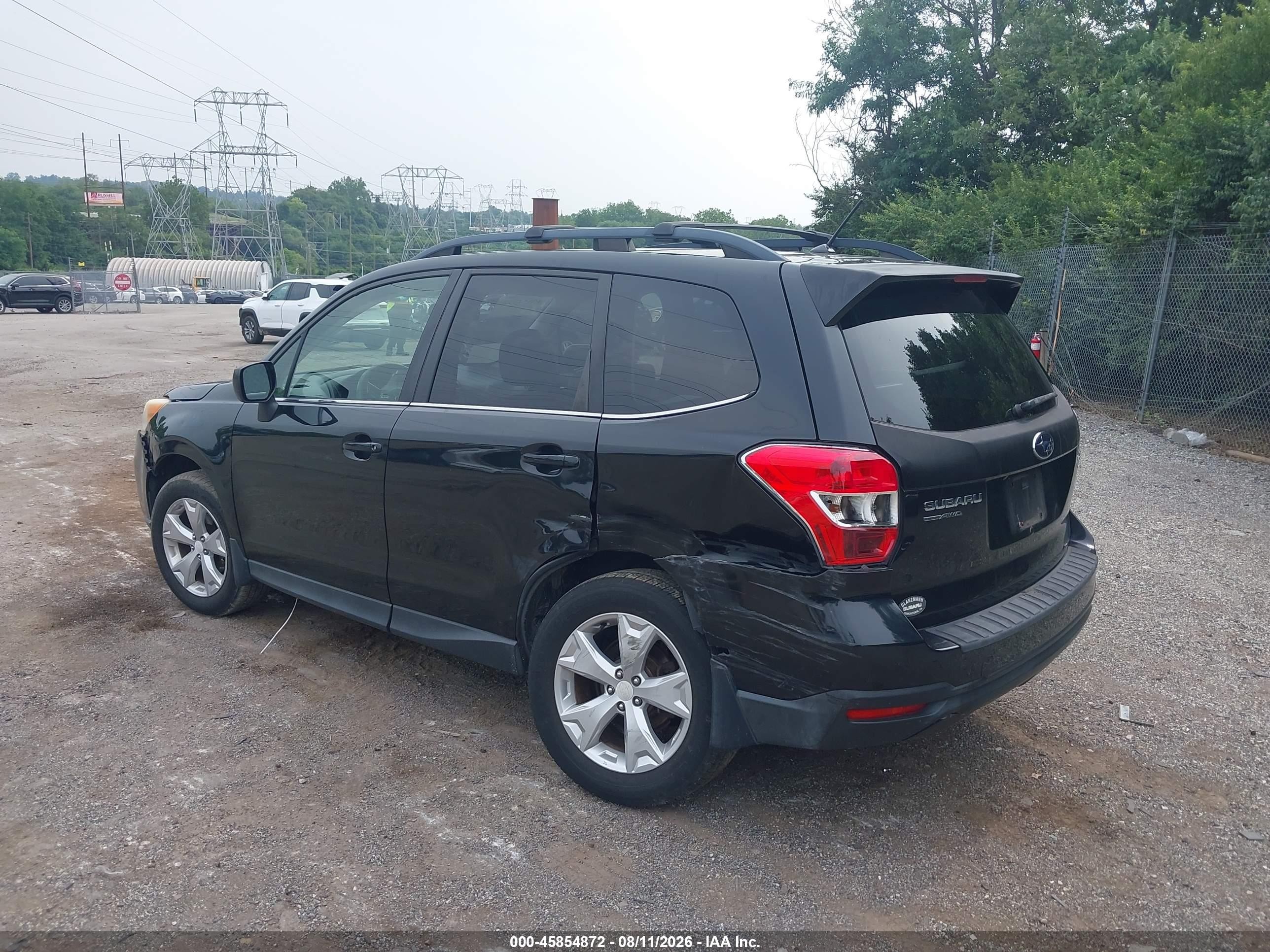 2014 Subaru Forester 2.5i Limited Black vin: JF2SJAHC6EH509272
