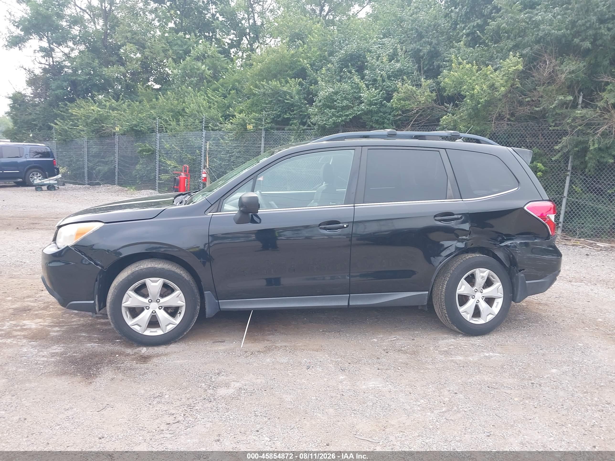 2014 Subaru Forester 2.5i Limited Black vin: JF2SJAHC6EH509272