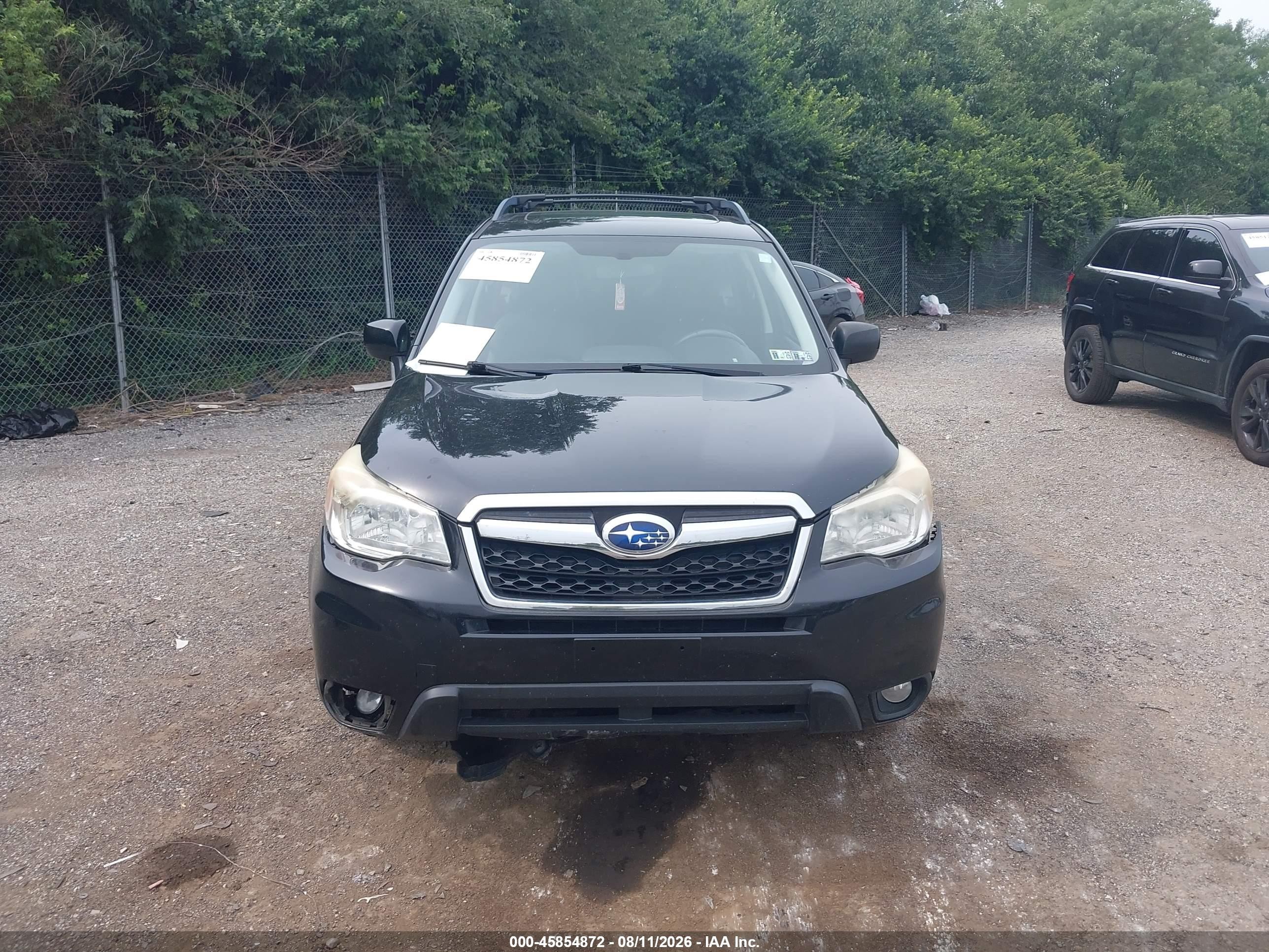 2014 Subaru Forester 2.5i Limited Black vin: JF2SJAHC6EH509272