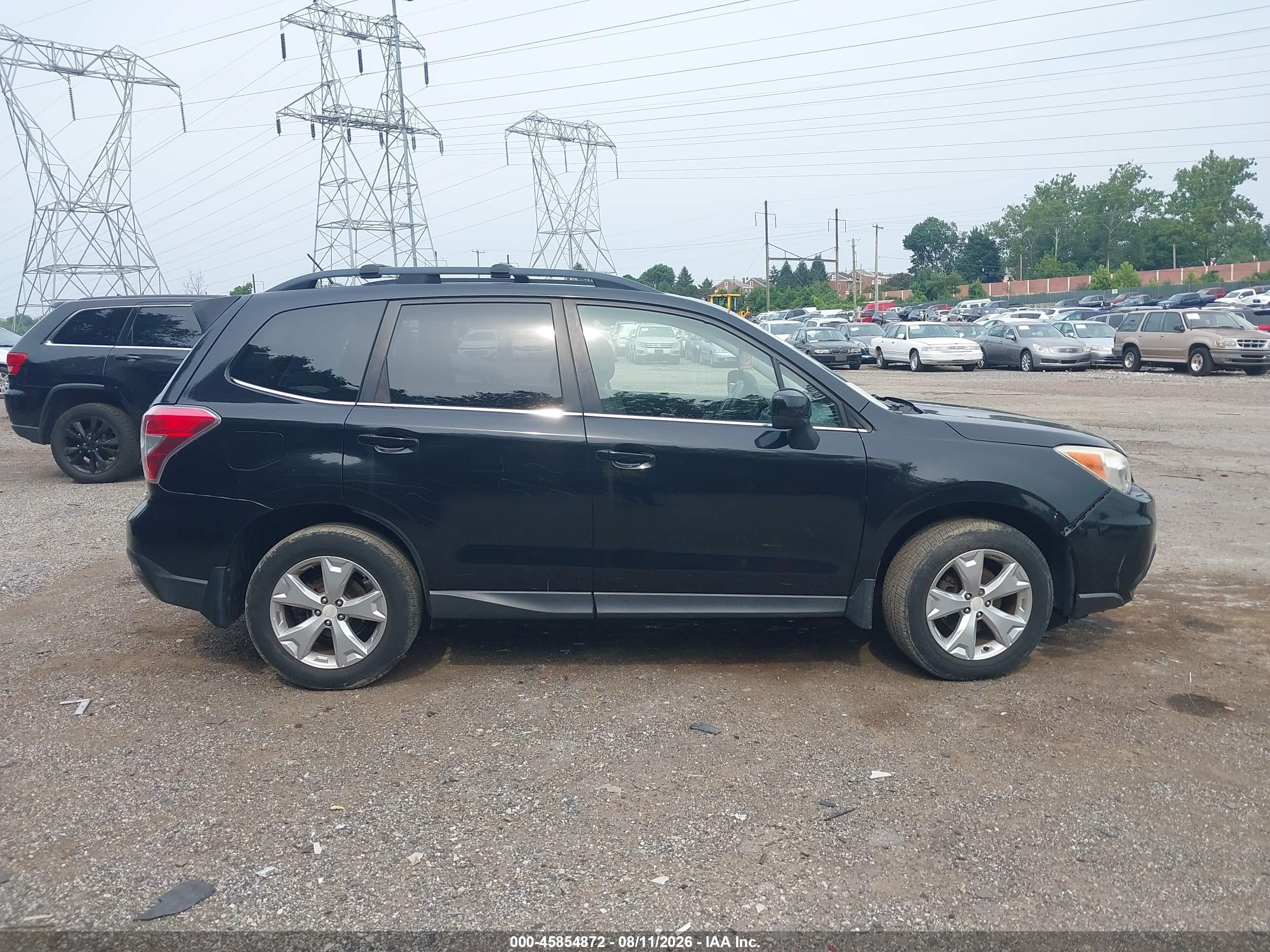2014 Subaru Forester 2.5i Limited Black vin: JF2SJAHC6EH509272