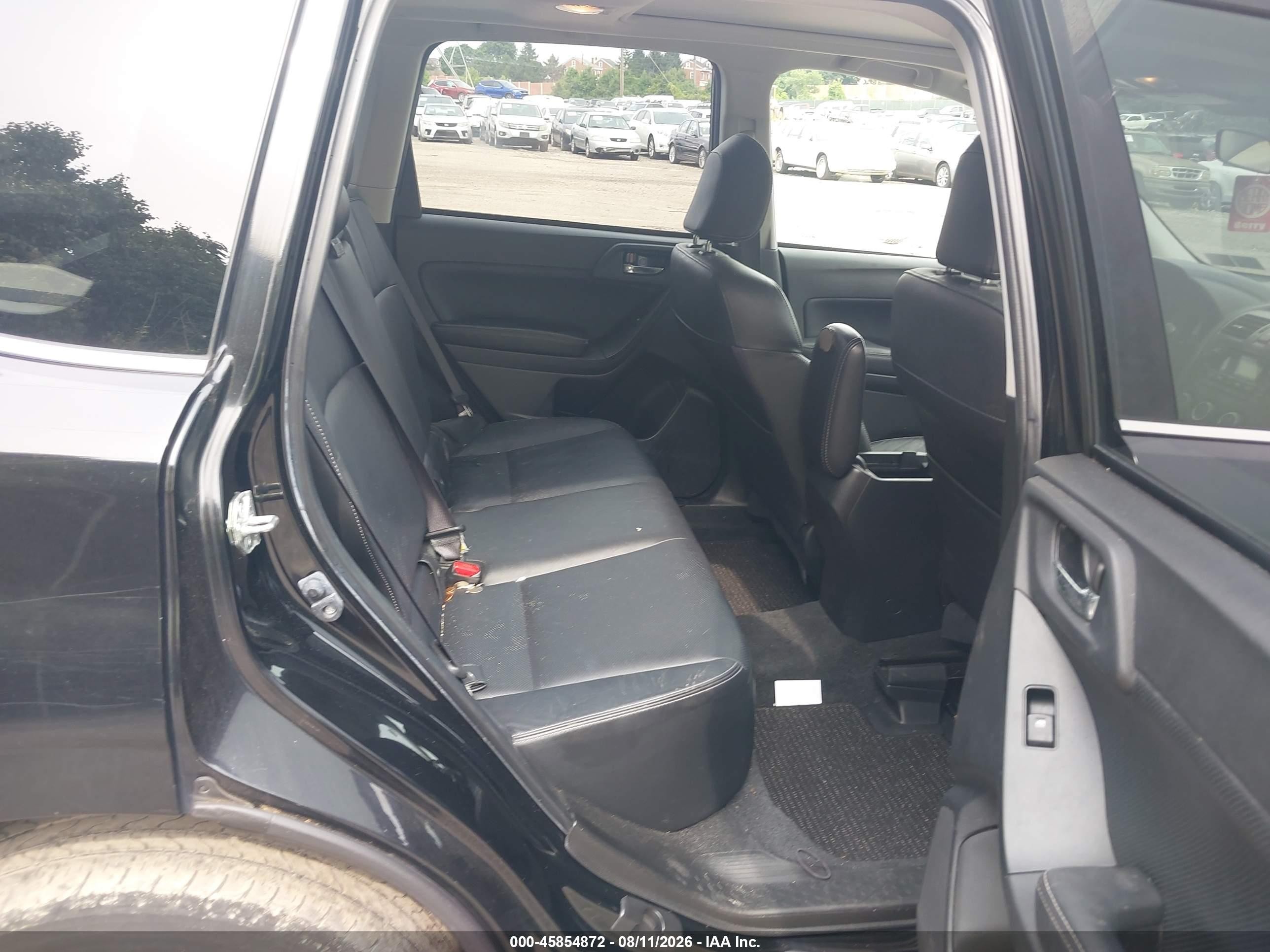 2014 Subaru Forester 2.5i Limited Black vin: JF2SJAHC6EH509272