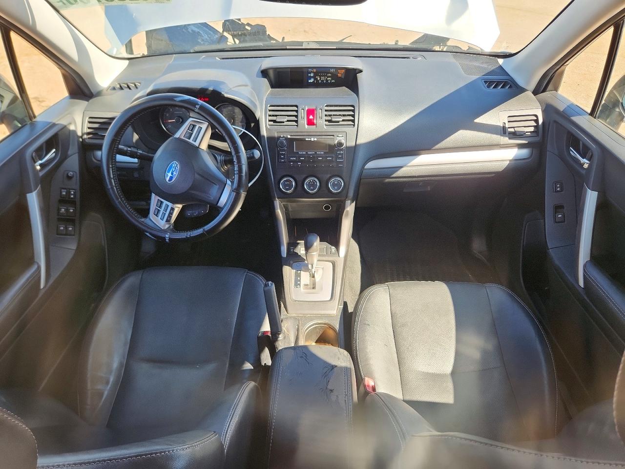 2014 Subaru Forester 2.5i Limited Silver vin: JF2SJAHC6EH530543