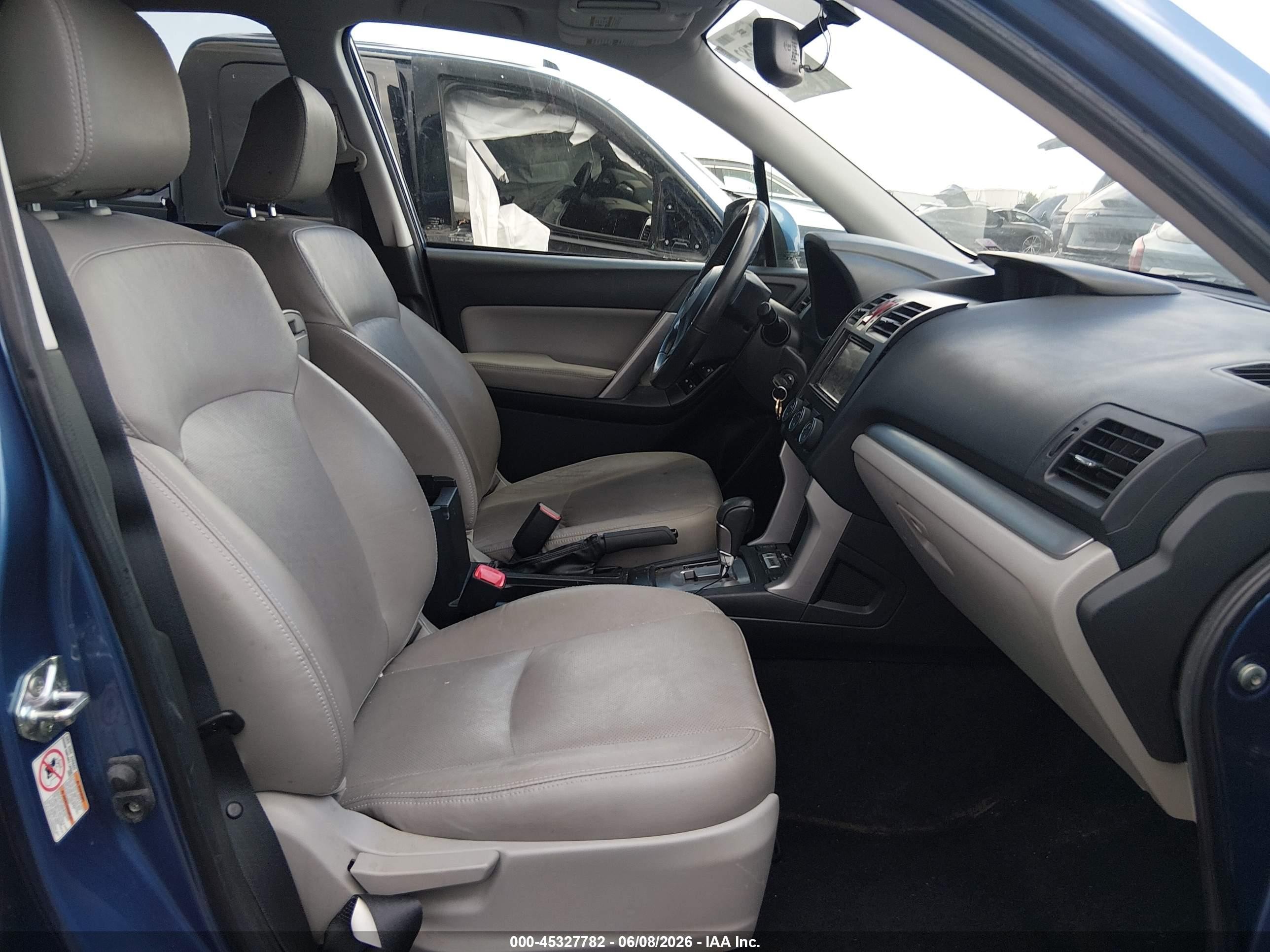 2015 Subaru Forester 2.5i Limited Blue vin: JF2SJAHC6FH478333
