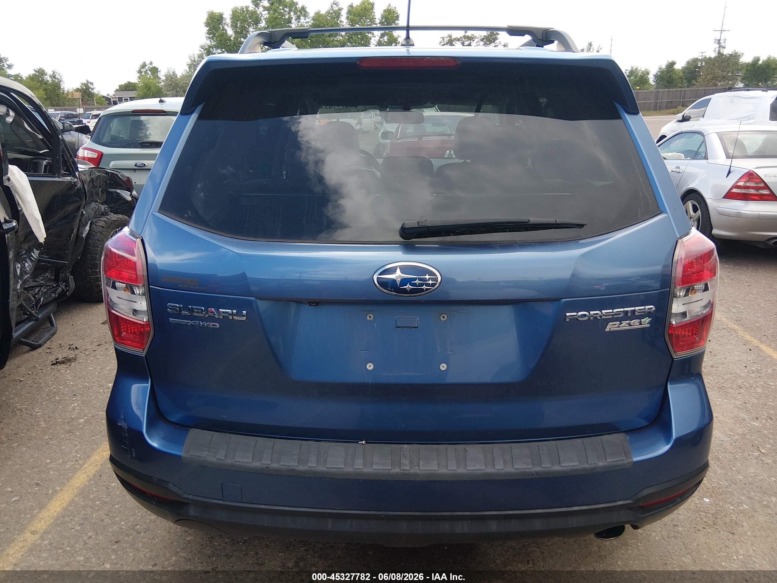 2015 Subaru Forester 2.5i Limited Blue vin: JF2SJAHC6FH478333