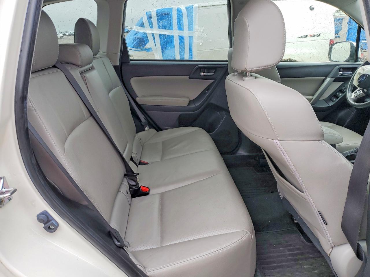 2015 Subaru Forester 2.5i Limited White vin: JF2SJAHC6FH562927