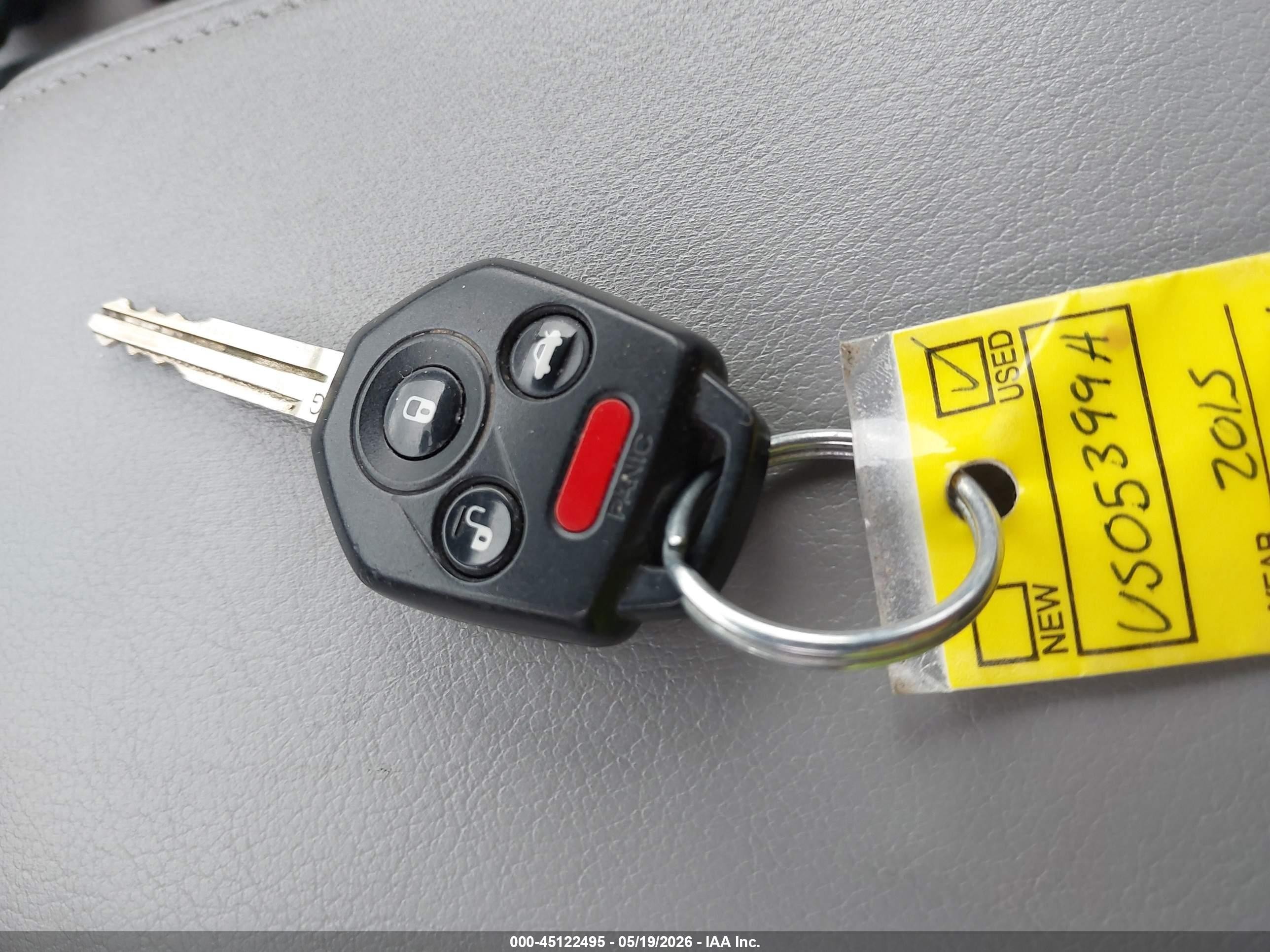 2015 Subaru Forester 2.5i Limited Красный vin: JF2SJAHC6FH572406