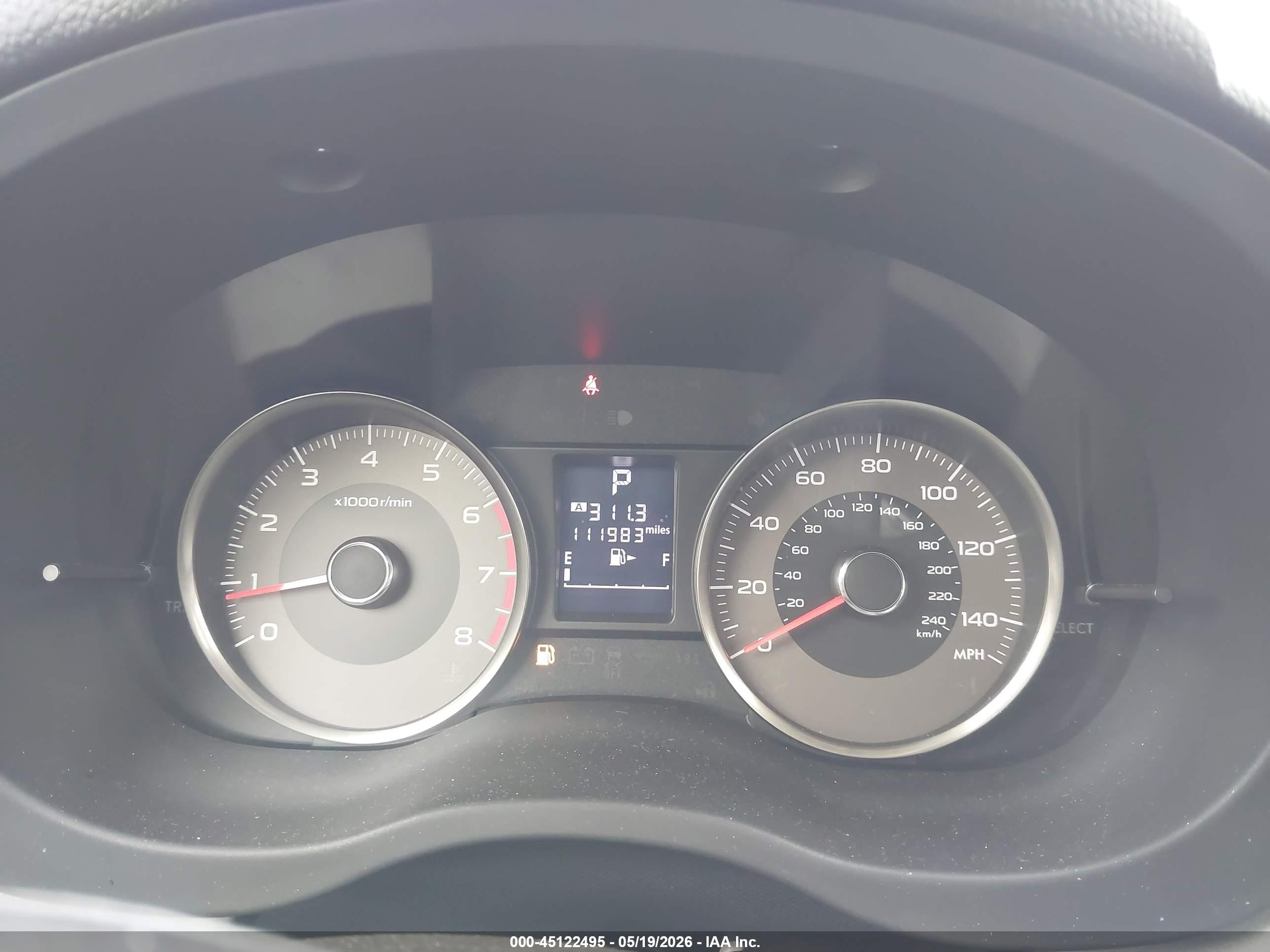 2015 Subaru Forester 2.5i Limited Красный vin: JF2SJAHC6FH572406