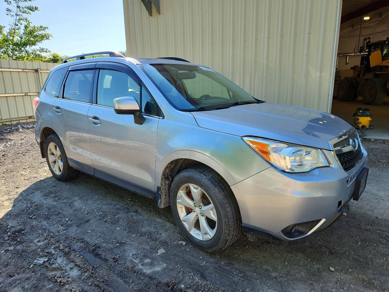 2015 Subaru Forester 2.5i Limited Gray vin: JF2SJAHC6FH588833