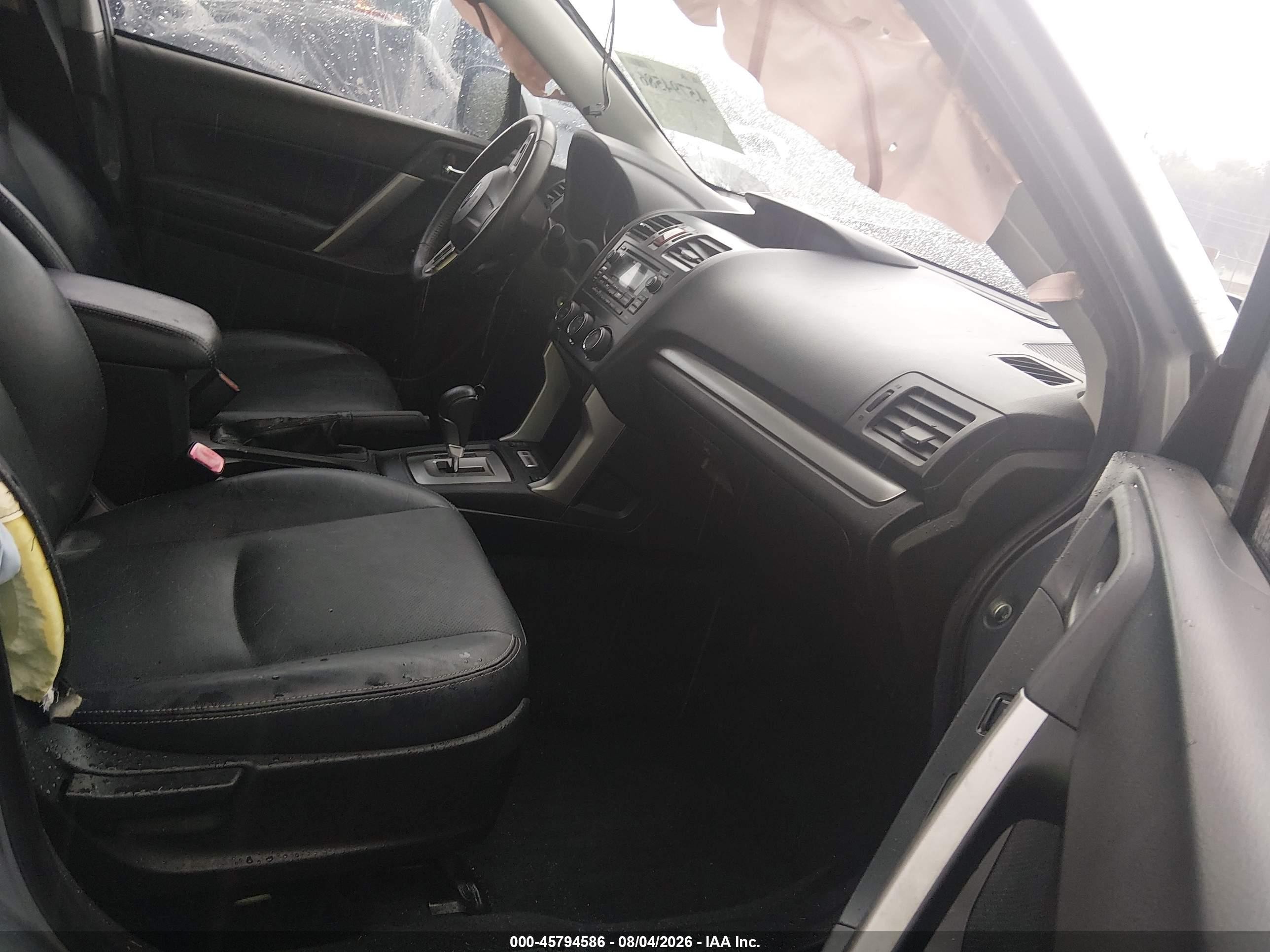 2014 Subaru Forester 2.5i Limited Silver vin: JF2SJAHC7EH410864