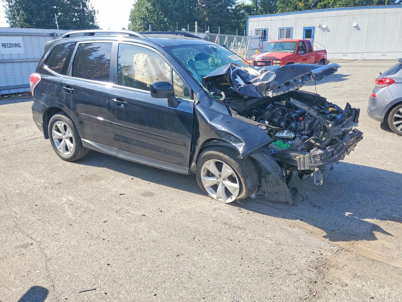 2014 Subaru Forester 2.5i Limited Black vin: JF2SJAHC7EH414655